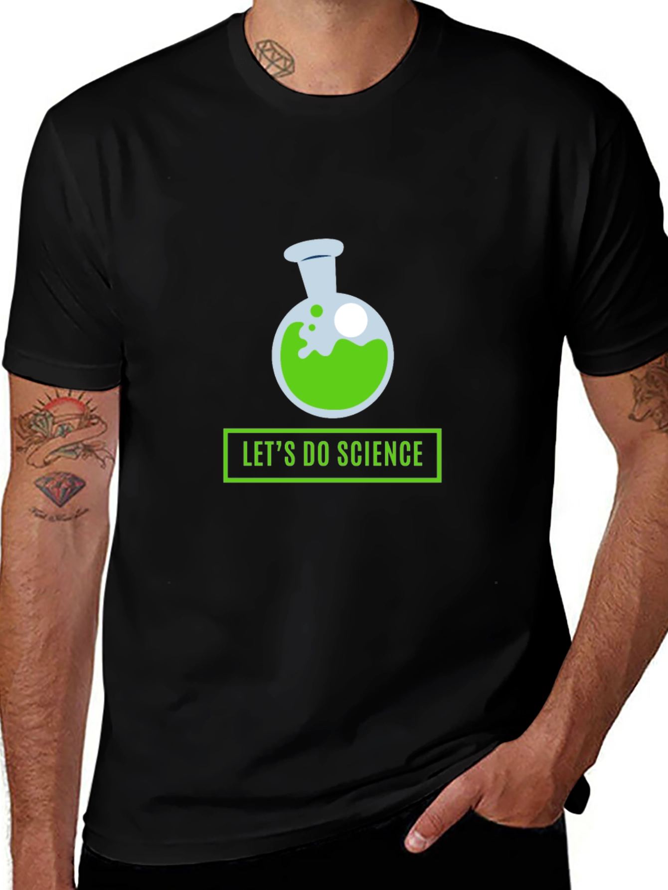 Lets Do Science T-Shirt - Black