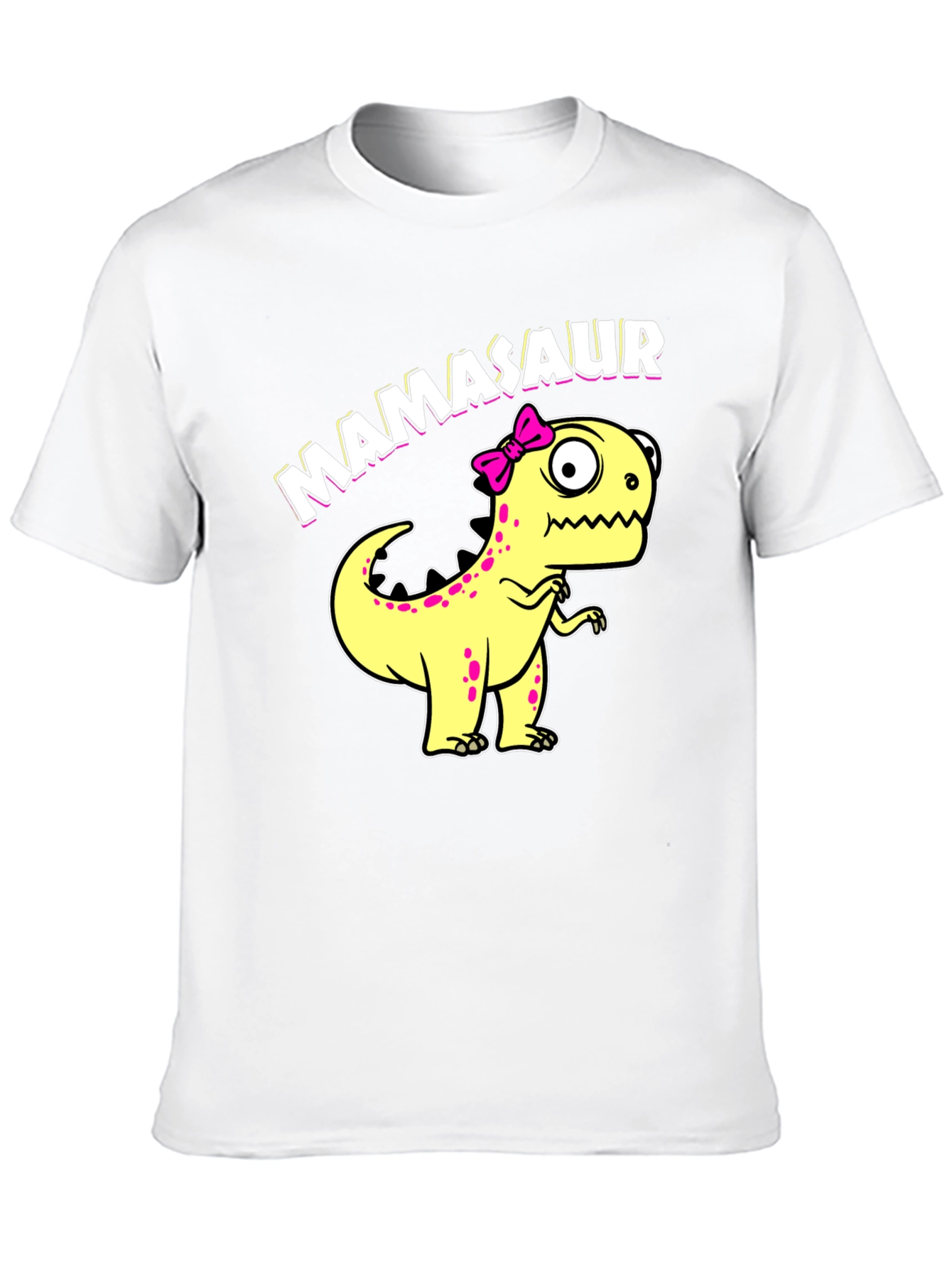 Mamasaur T-Shirt - Cute Dinosaur Graphic Tee