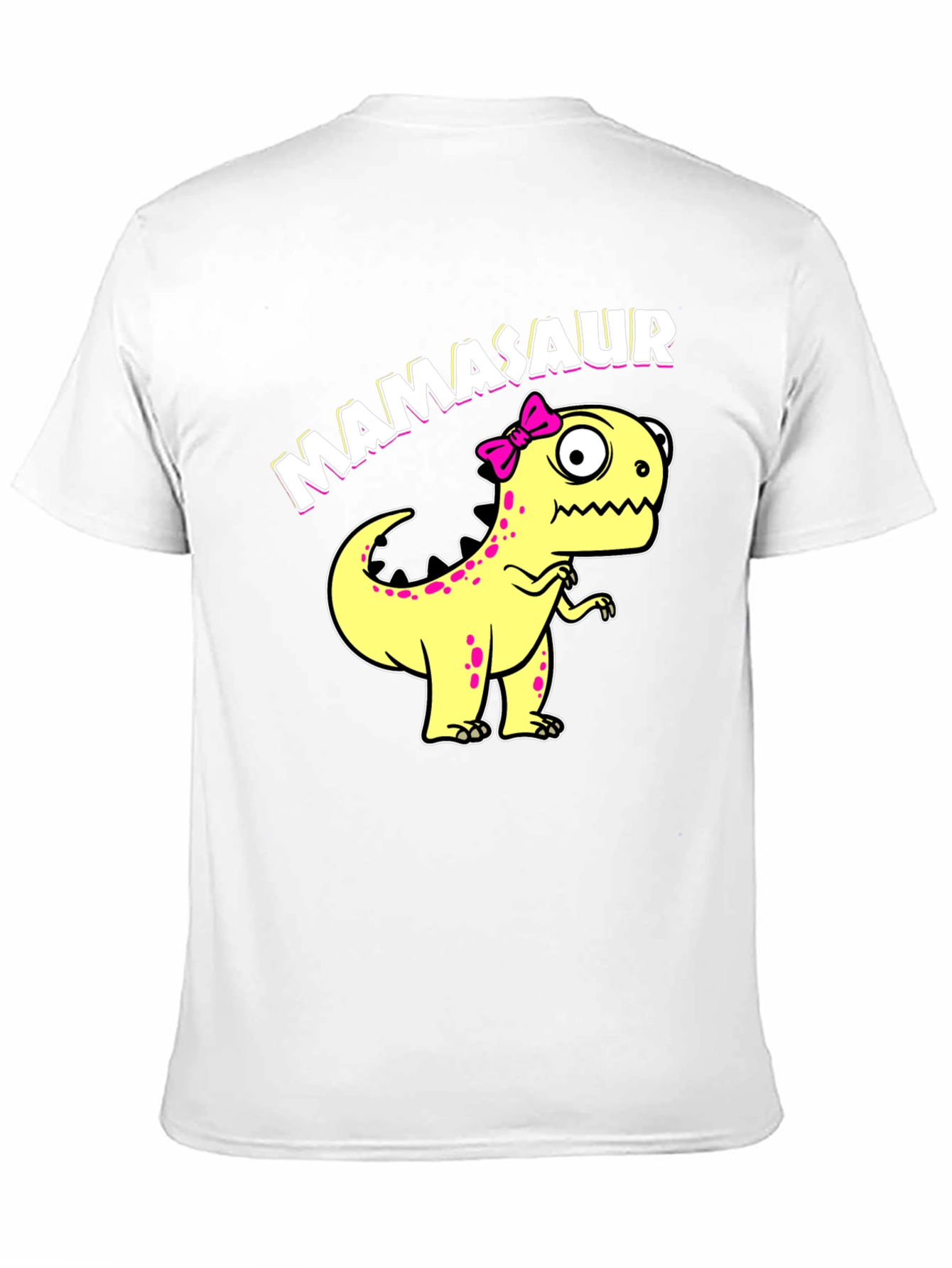 Mamasaur T-Shirt - Cute Dinosaur Graphic Tee