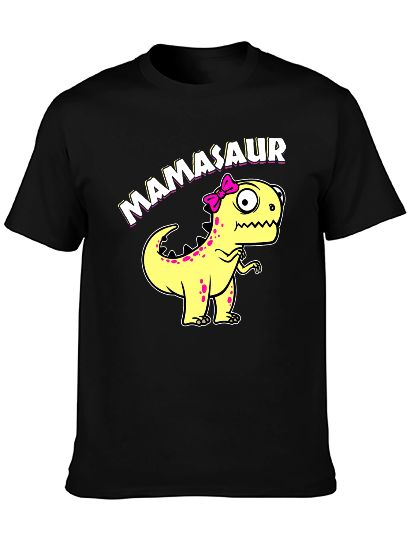 Mamasaur T-Shirt - Cute Dinosaur Graphic Tee