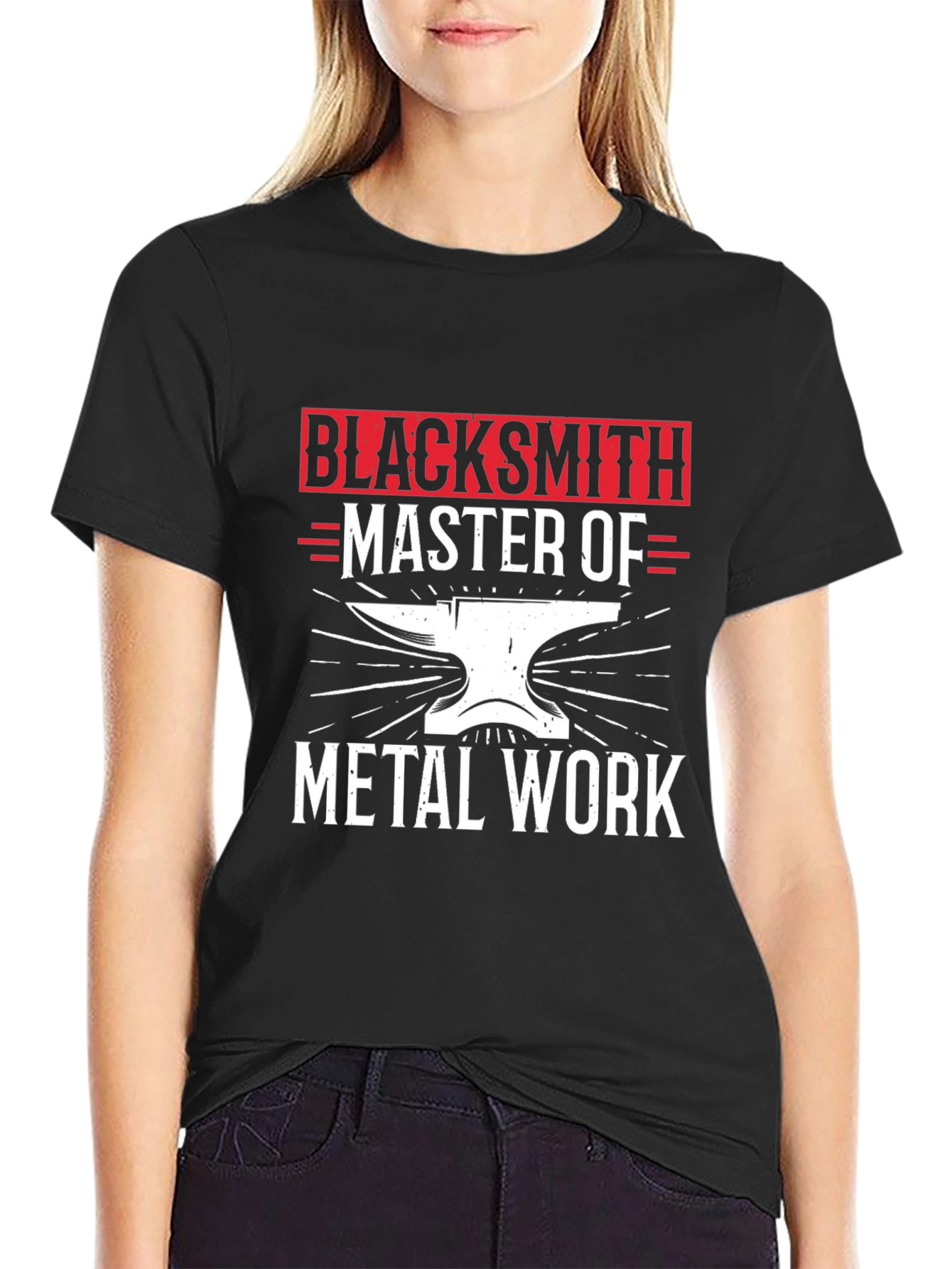 Blacksmith Master of Metal Work Graphic T-Shirt