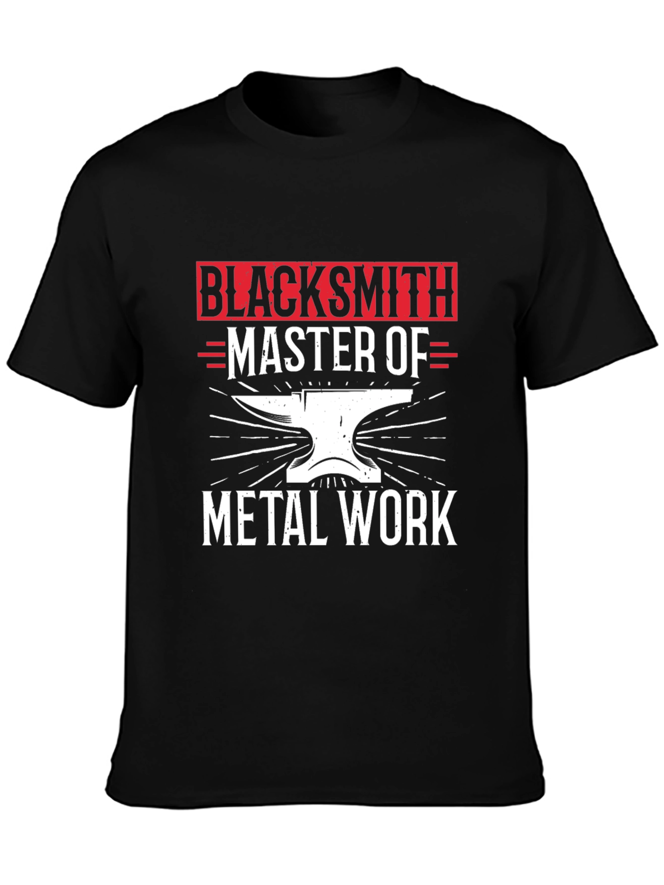 Blacksmith Master of Metal Work Graphic T-Shirt
