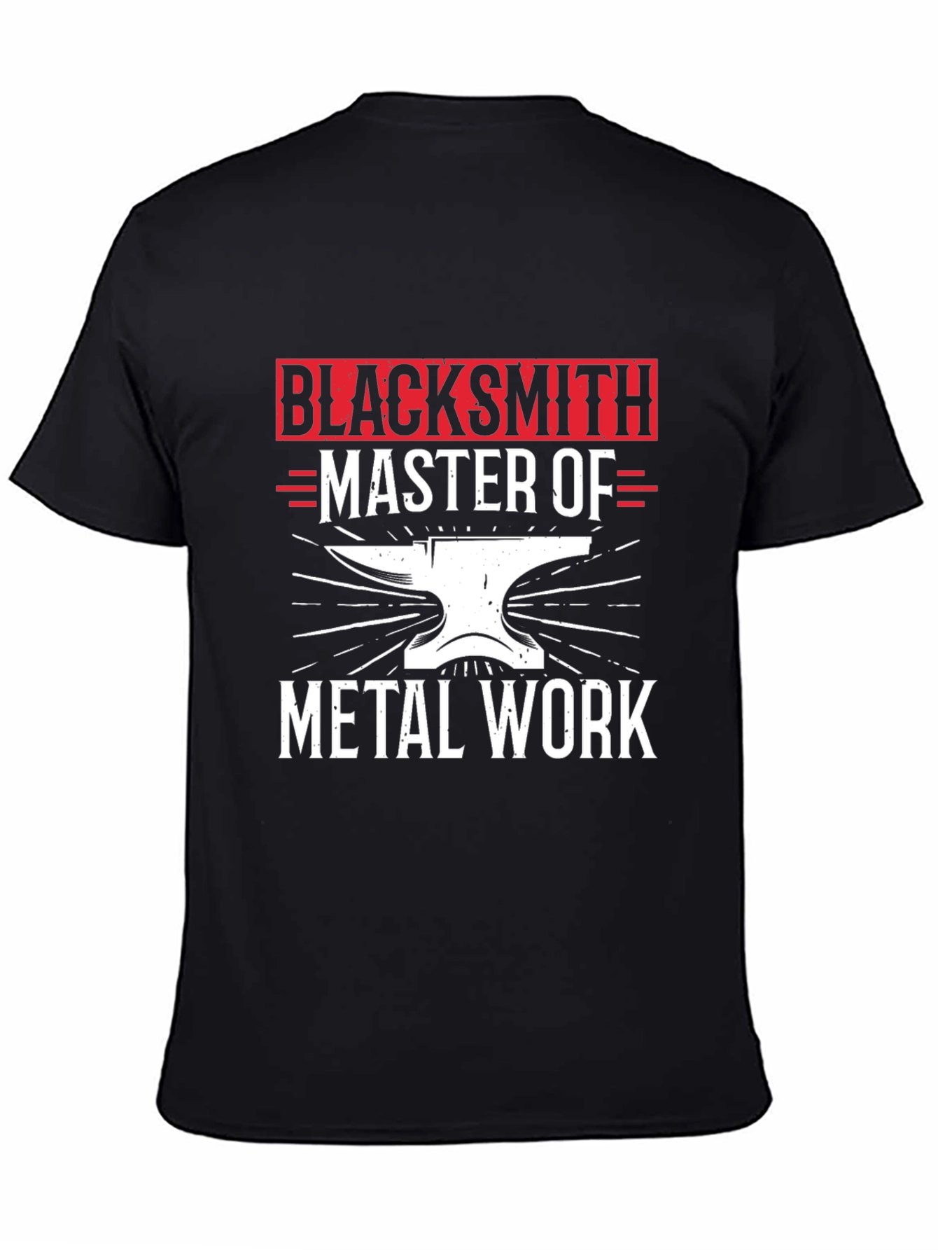 Blacksmith Master of Metal Work Graphic T-Shirt