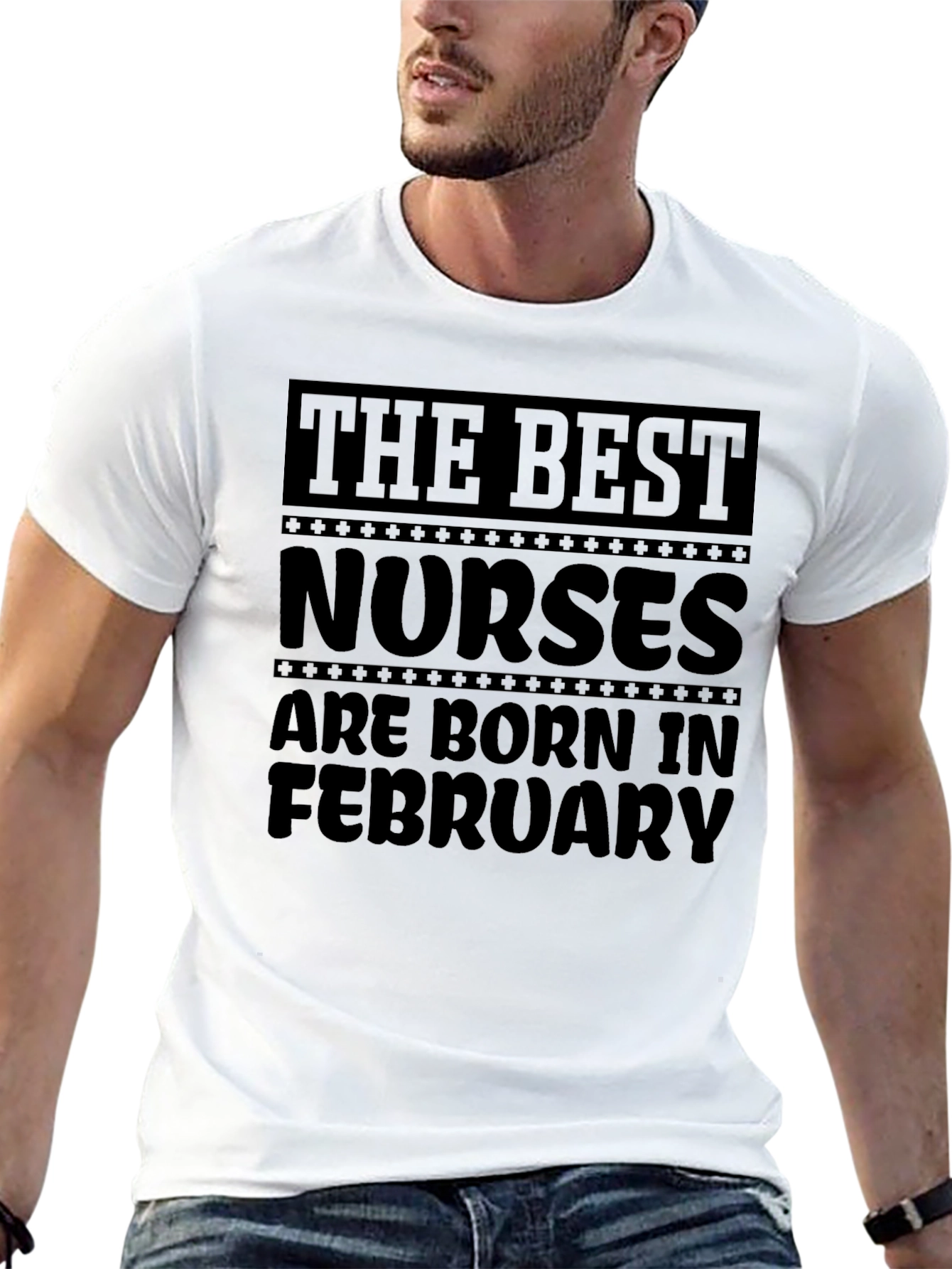 Best Nurses Born in February Graphic Tee