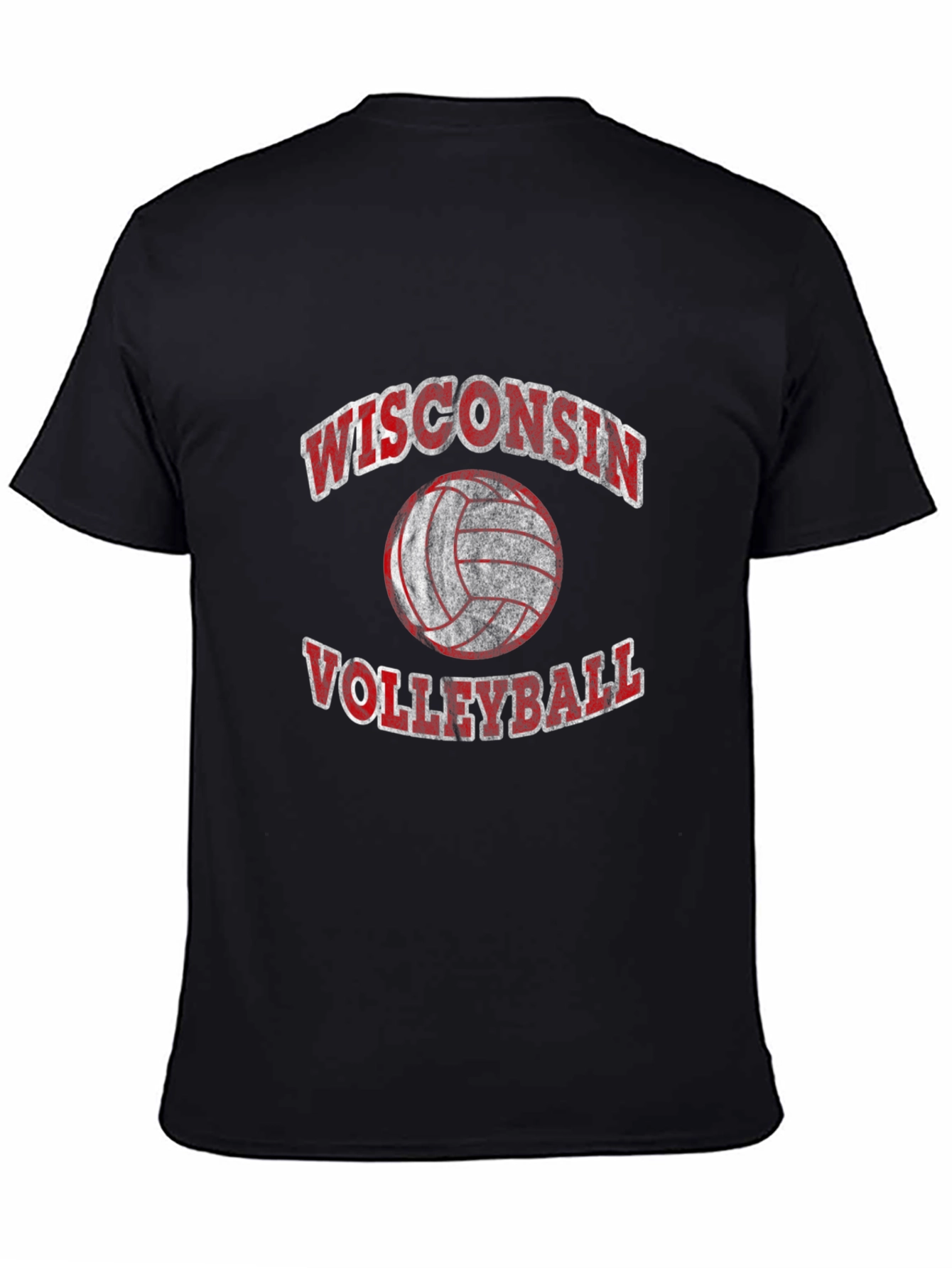 Wisconsin Volleyball Graphic Tee