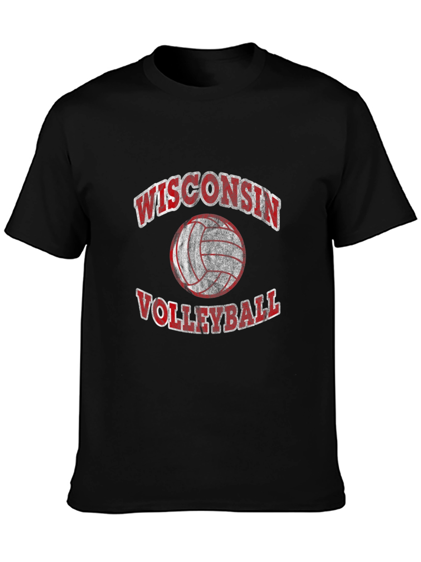 Wisconsin Volleyball Graphic Tee