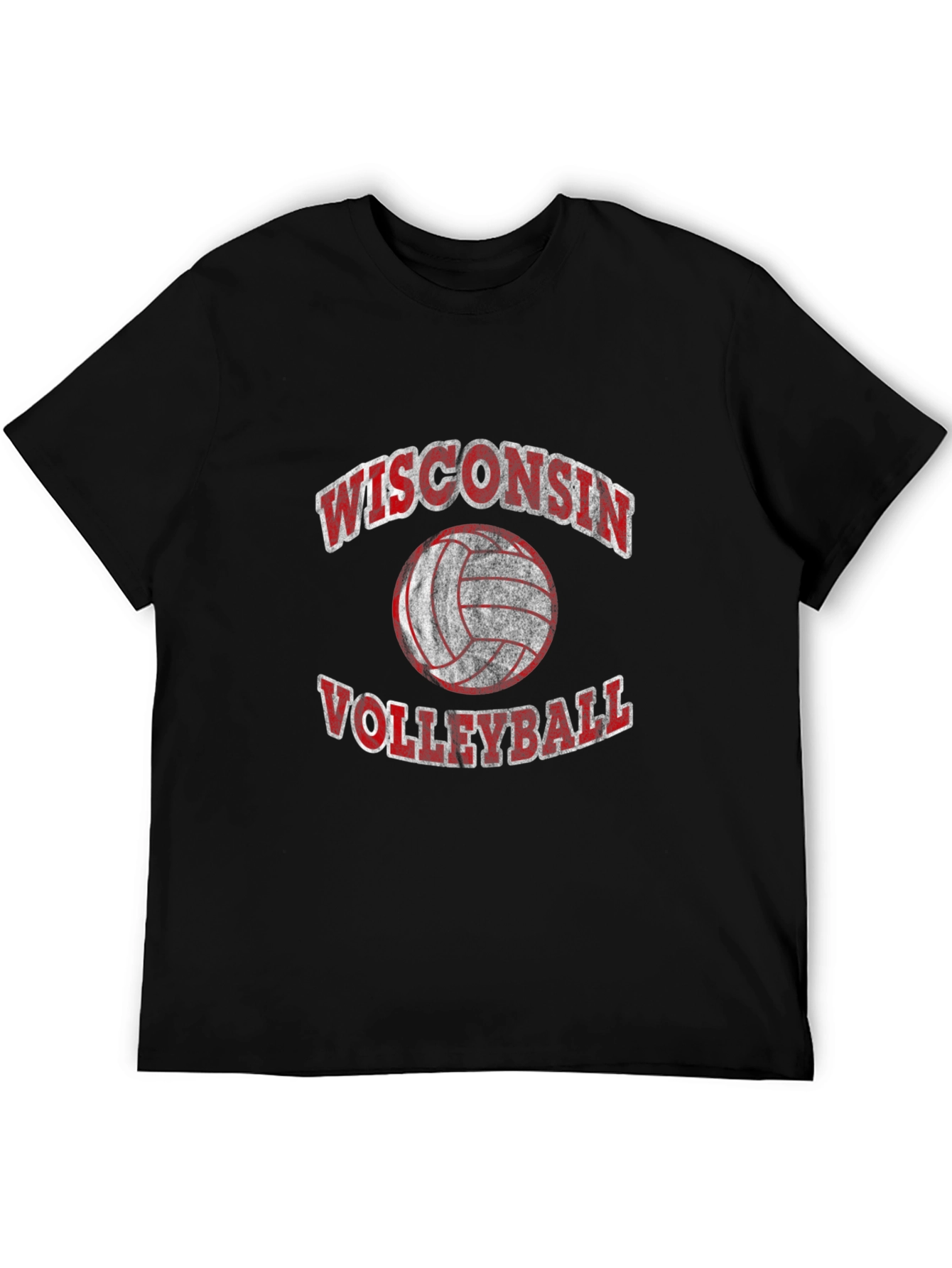 Wisconsin Volleyball Graphic Tee