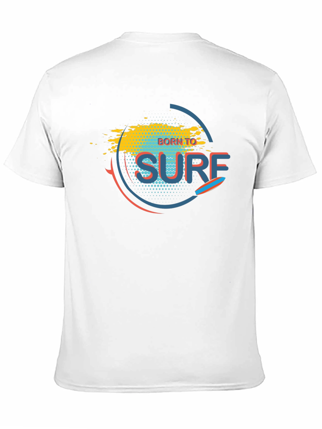 Born to Surf Graphic Tee - Black