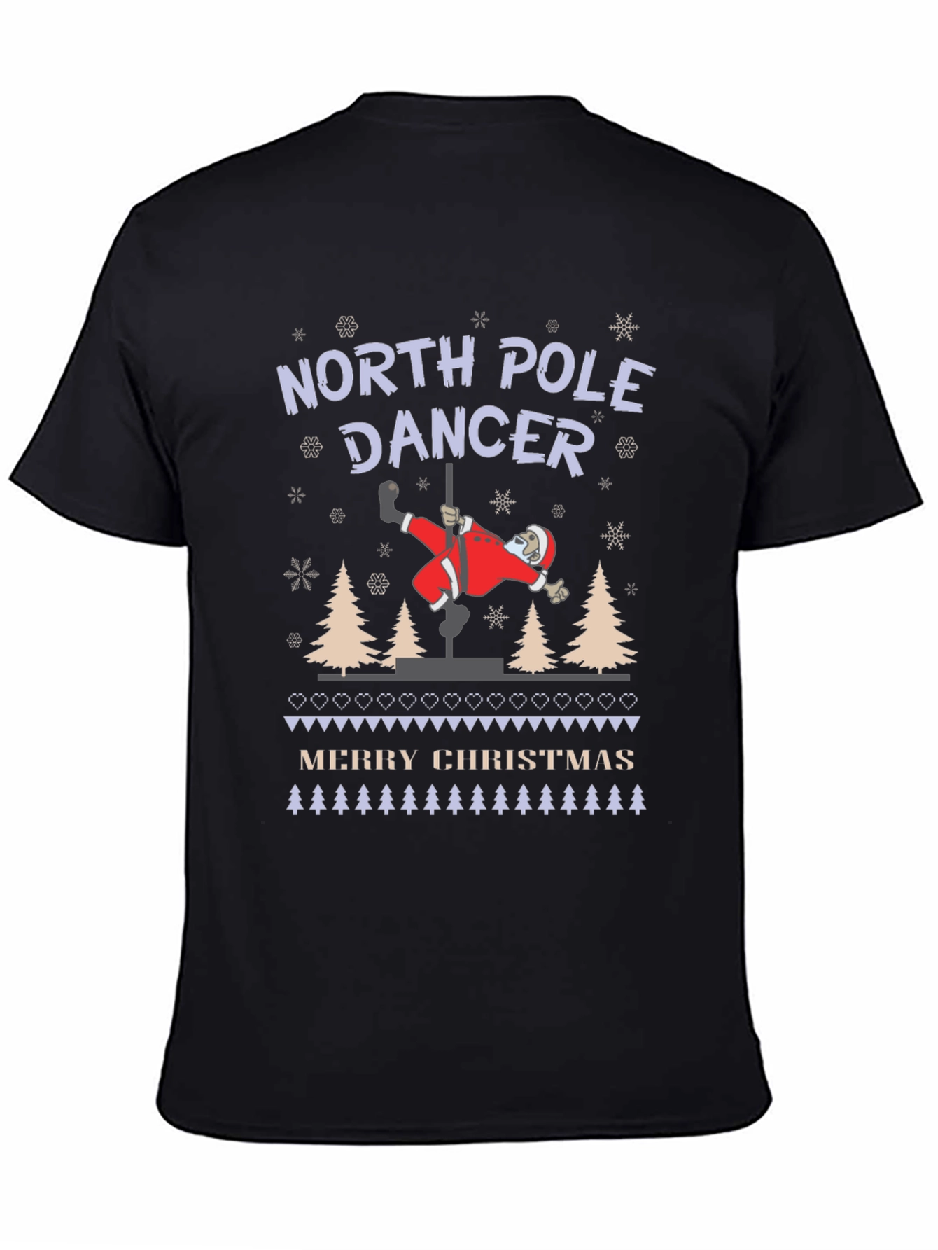 North Pole Dancer Christmas T-Shirt