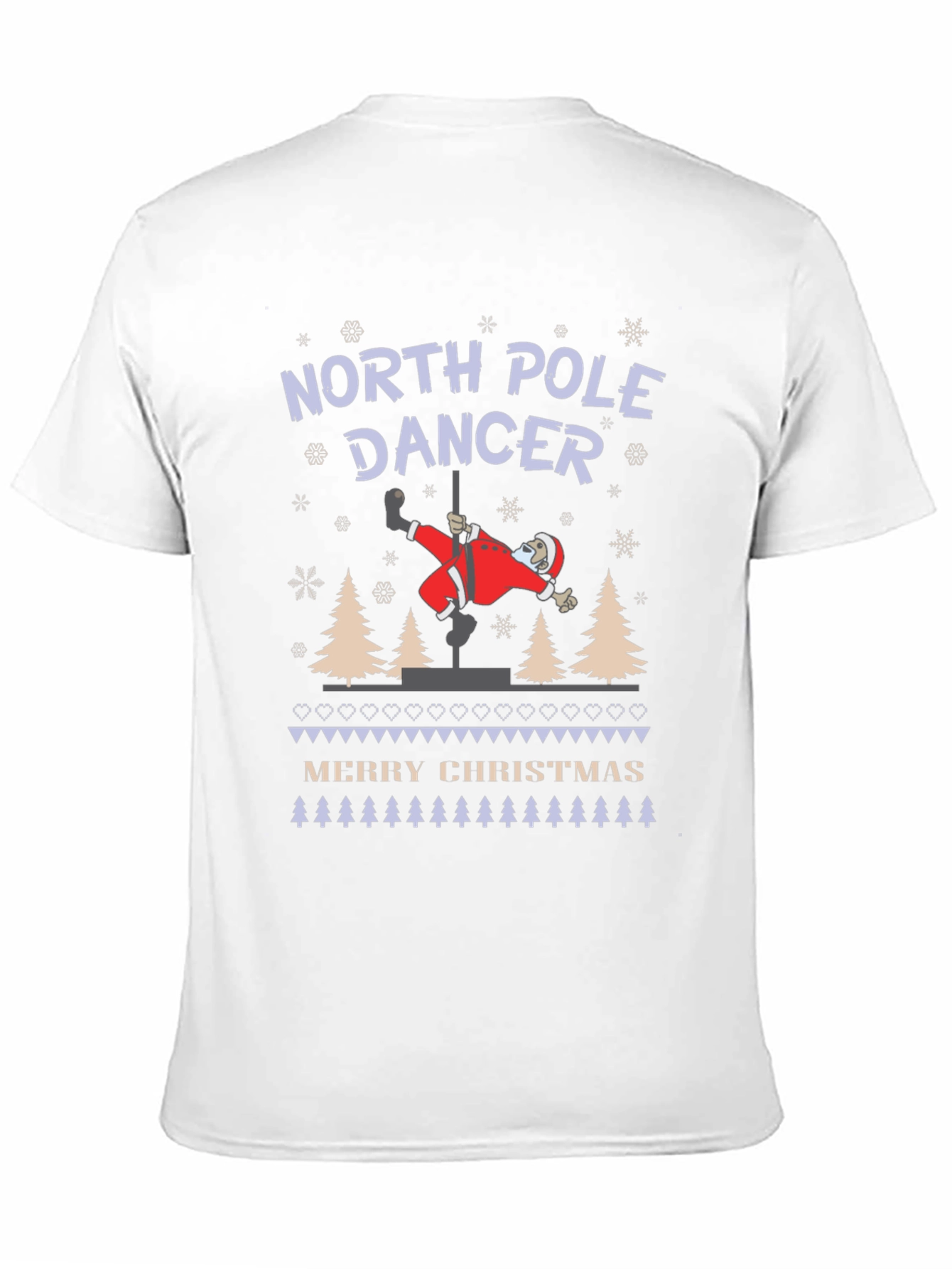 North Pole Dancer Christmas T-Shirt