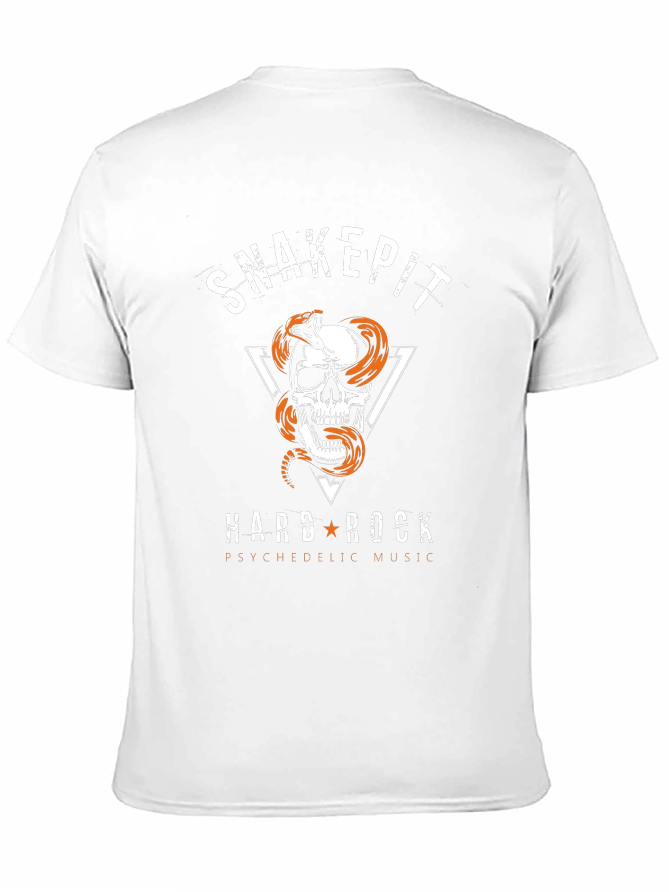 Snakepit Hard Rock Graphic T-Shirt - Black