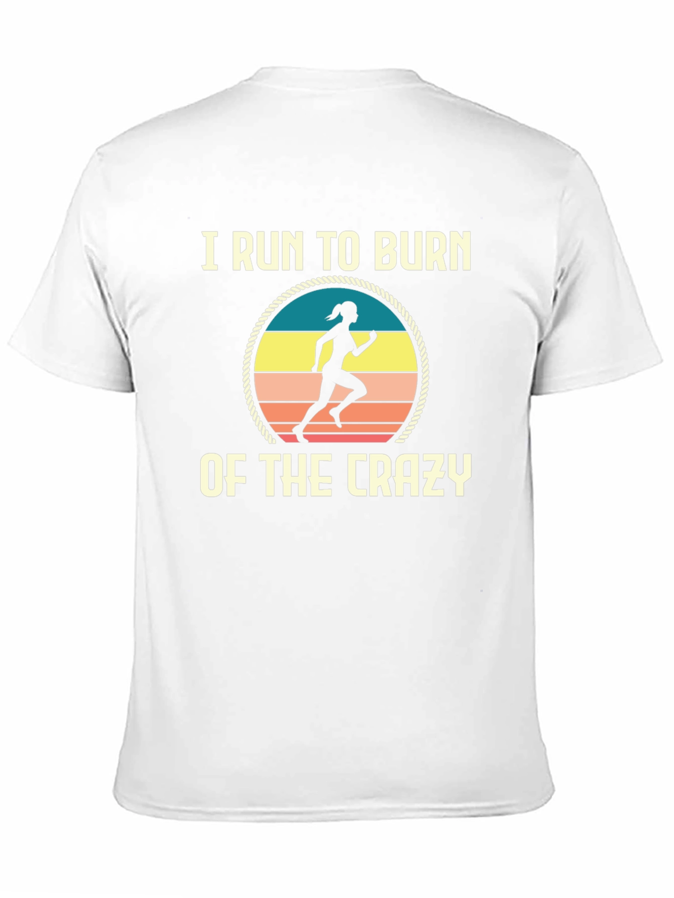 I Run to Burn Off the Crazy Graphic Tee