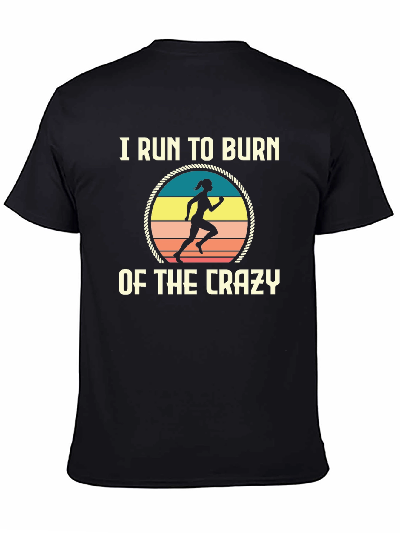 I Run to Burn Off the Crazy Graphic Tee