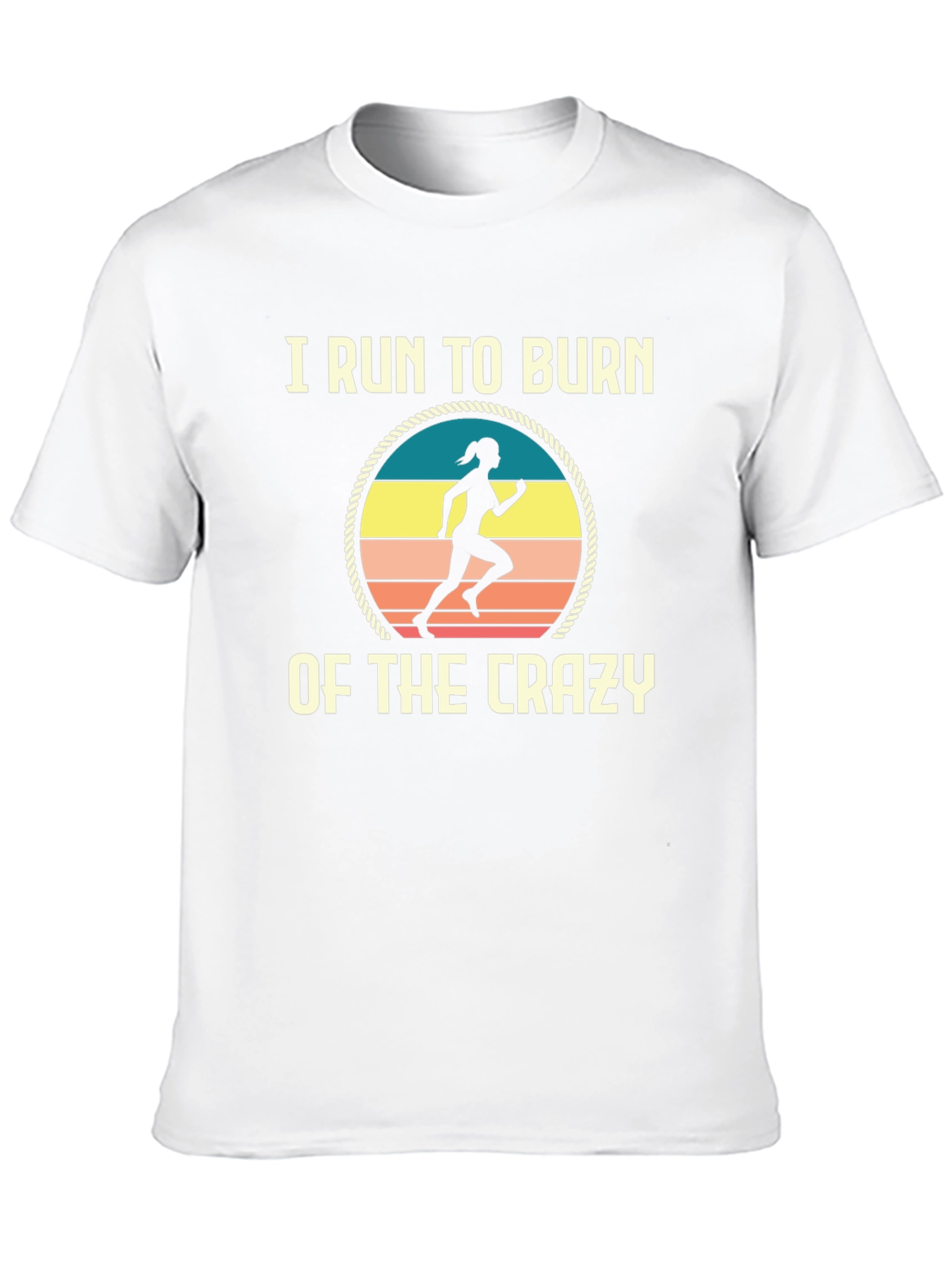 I Run to Burn Off the Crazy Graphic Tee