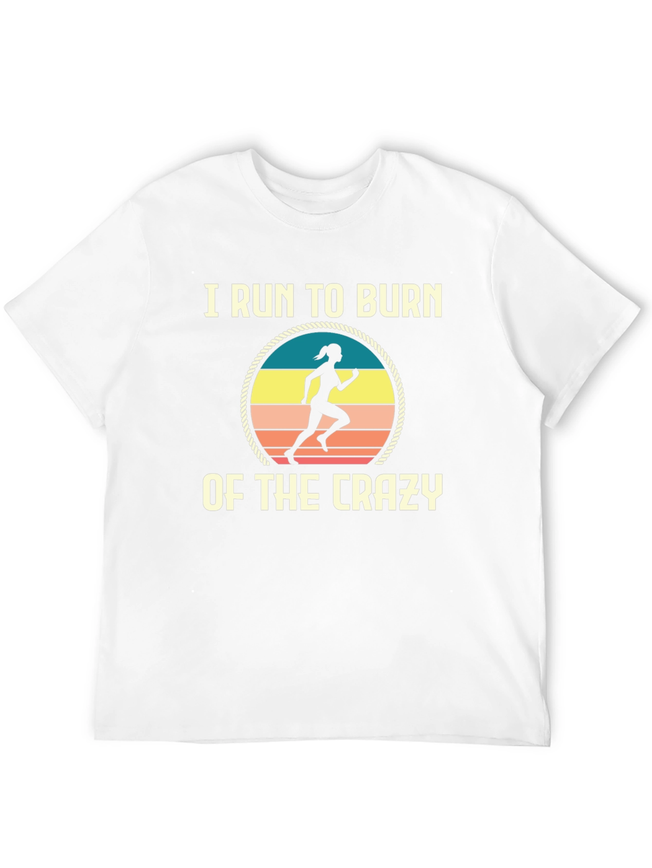 I Run to Burn Off the Crazy Graphic Tee