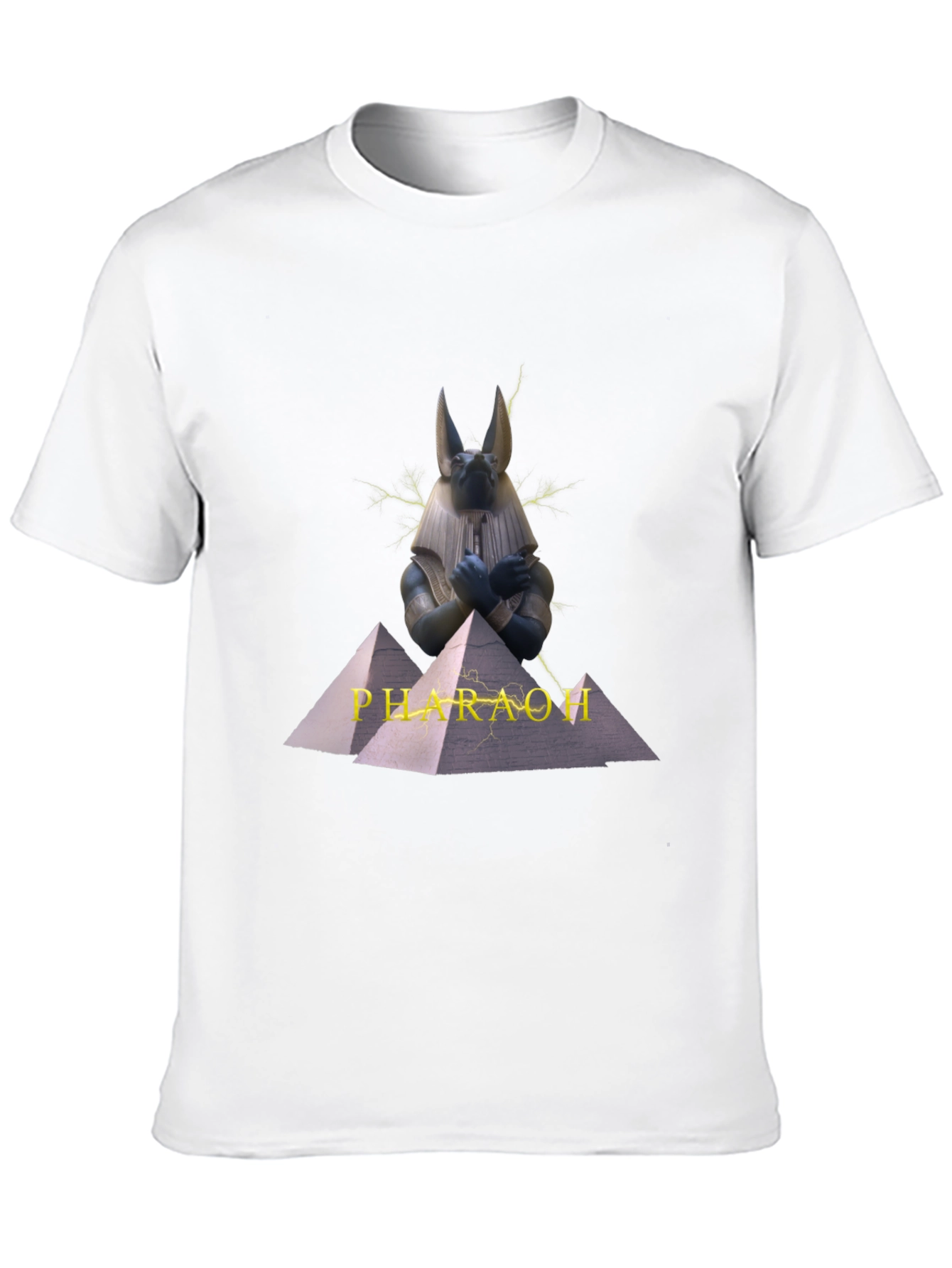 Anubis Pharaoh Black T-Shirt