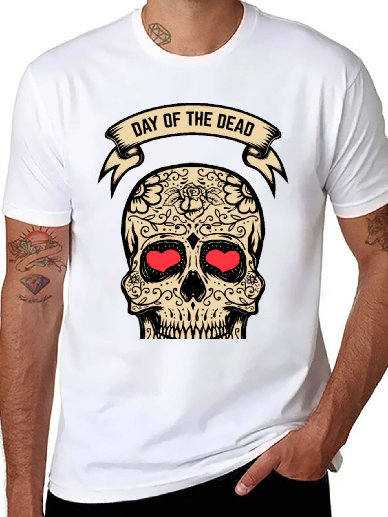 Day of the Dead Sugar Skull T-Shirt
