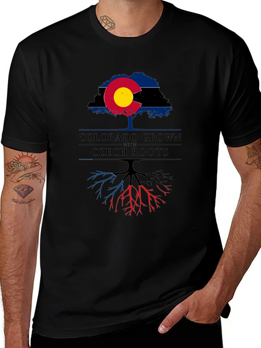 Colorado Grown with Czech Roots T-Shirt