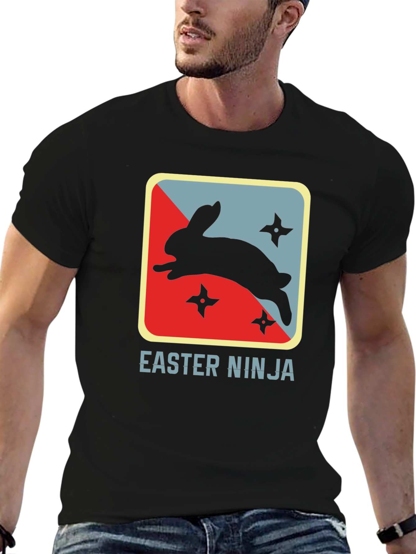 Easter Ninja T-Shirt - Funny Easter Bunny Tee