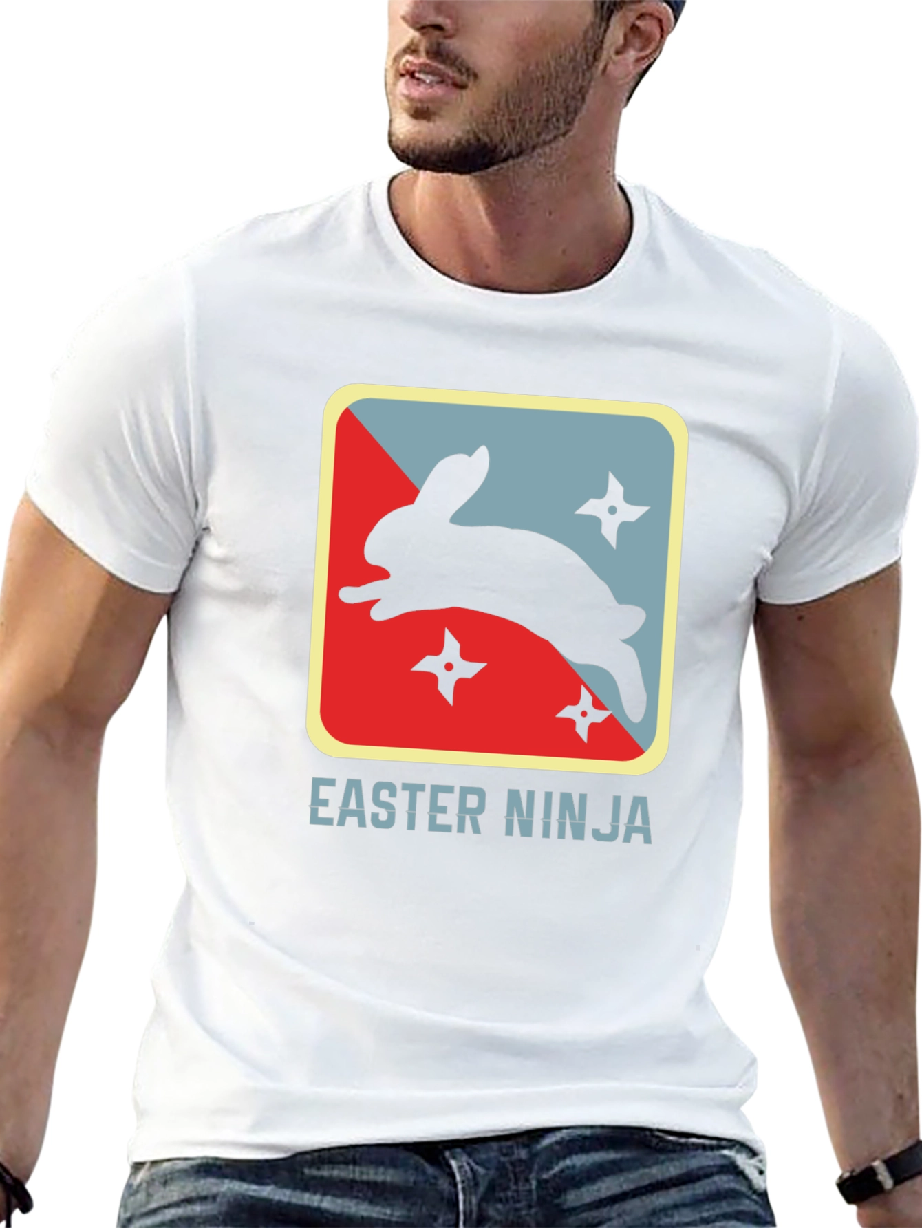 Easter Ninja T-Shirt - Funny Easter Bunny Tee