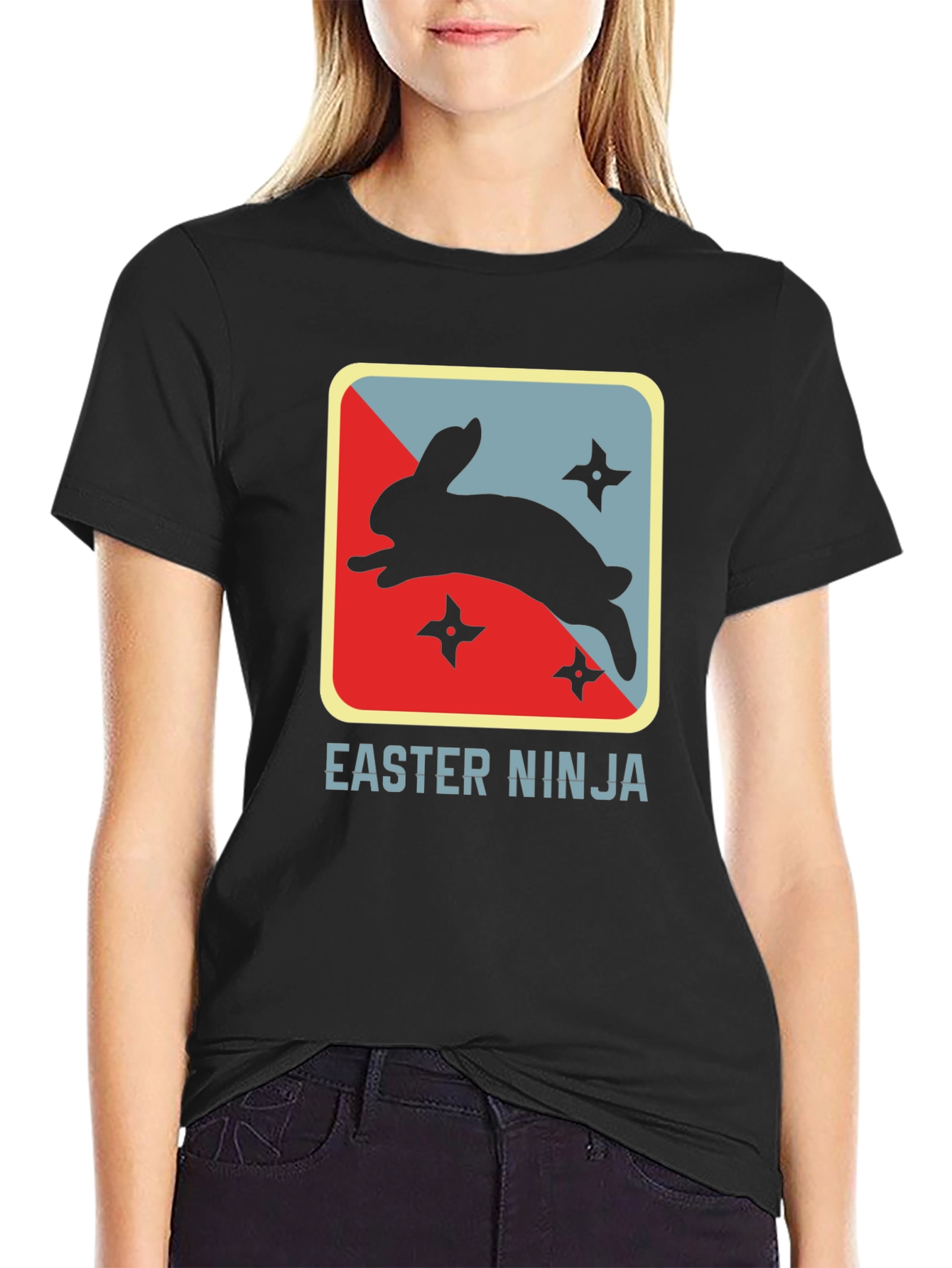 Easter Ninja T-Shirt - Funny Easter Bunny Tee