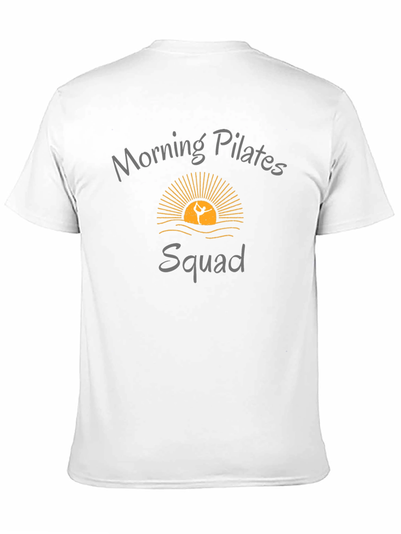 Pilates Squad Graphic Tee - Black