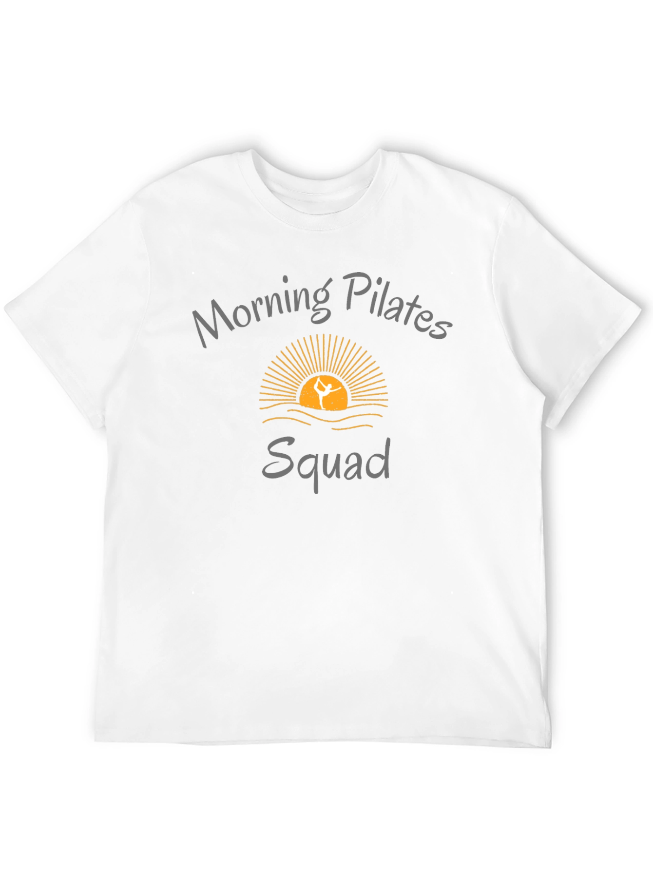 Pilates Squad Graphic Tee - Black