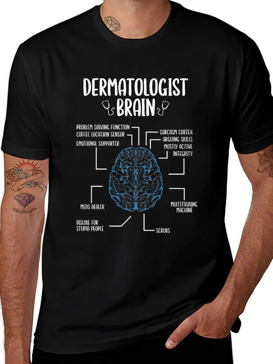 Dermatologist Brain Anatomy T-Shirt
