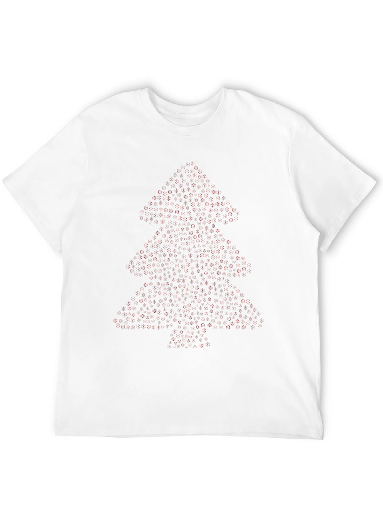 Festive Holiday Tree Black T-Shirt