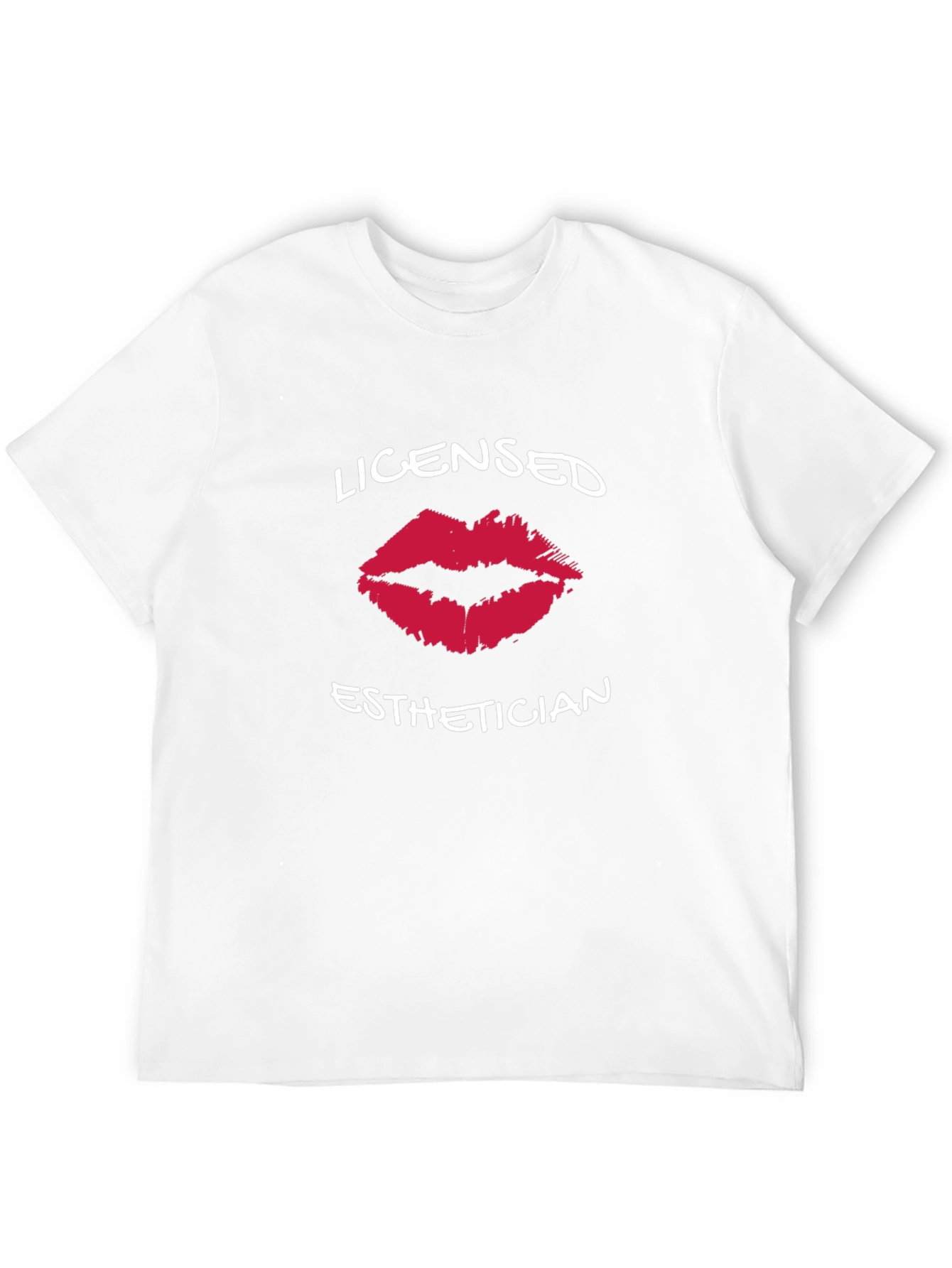 Licensed Esthetician Lips Graphic Tee
