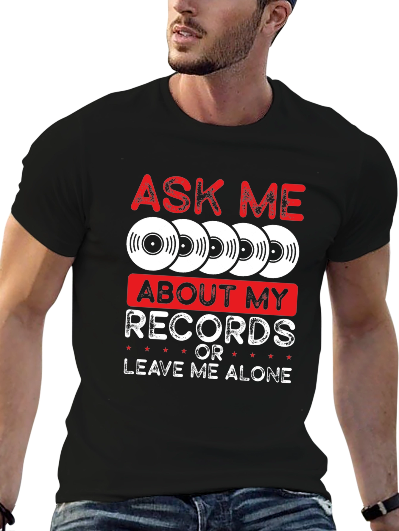 Ask Me About My Records T-Shirt
