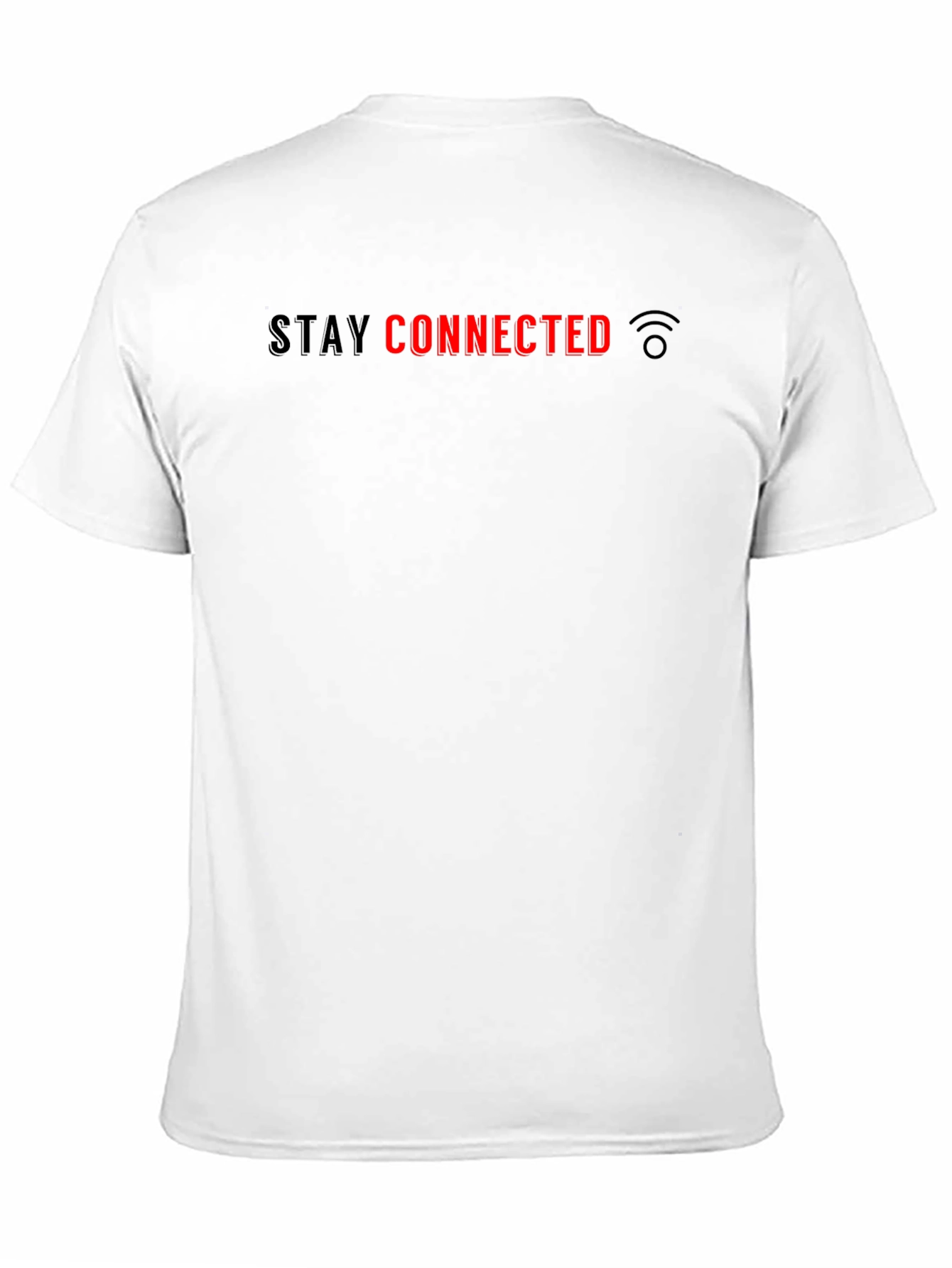 Stay Connected Black Tee
