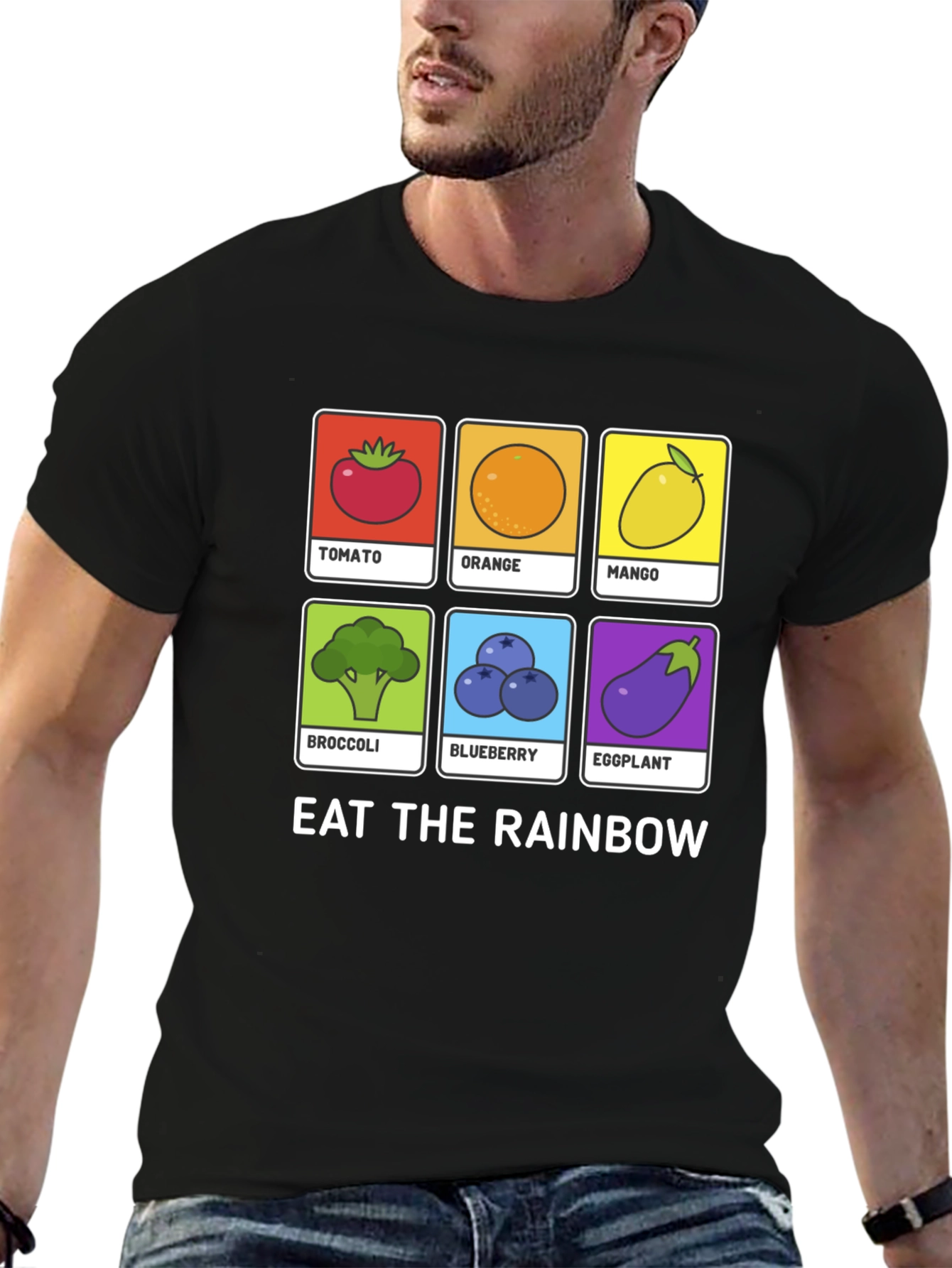 Eat the Rainbow Graphic T-Shirt