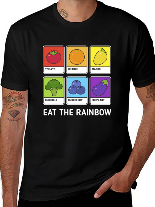 Eat the Rainbow Graphic T-Shirt