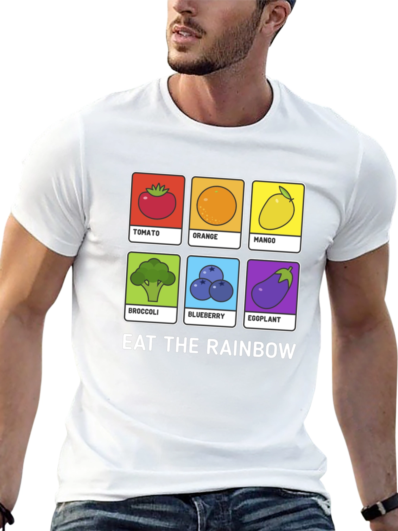 Eat the Rainbow Graphic T-Shirt