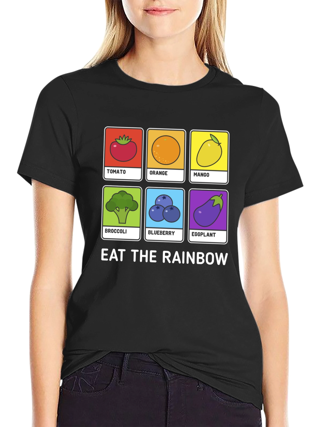 Eat the Rainbow Graphic T-Shirt