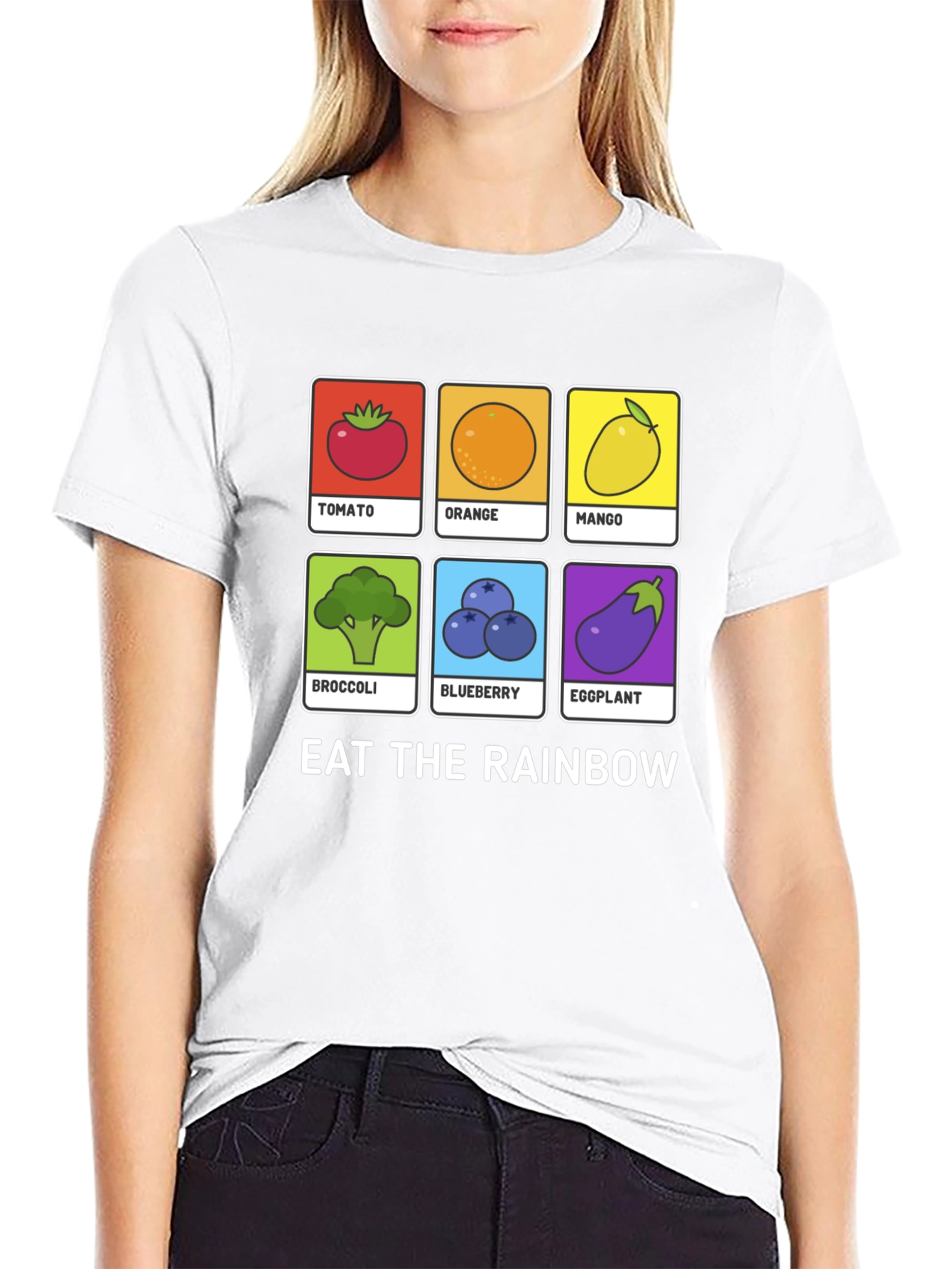 Eat the Rainbow Graphic T-Shirt