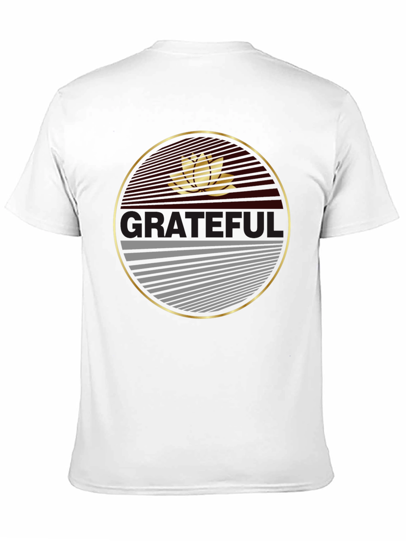Grateful Lotus Graphic Tee - Stylish Comfort
