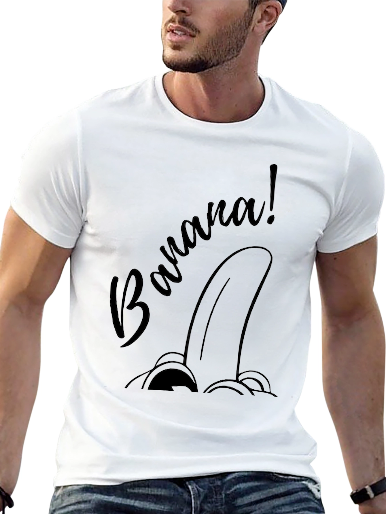 Banana Graphic T-Shirt - Funny Novelty Tee