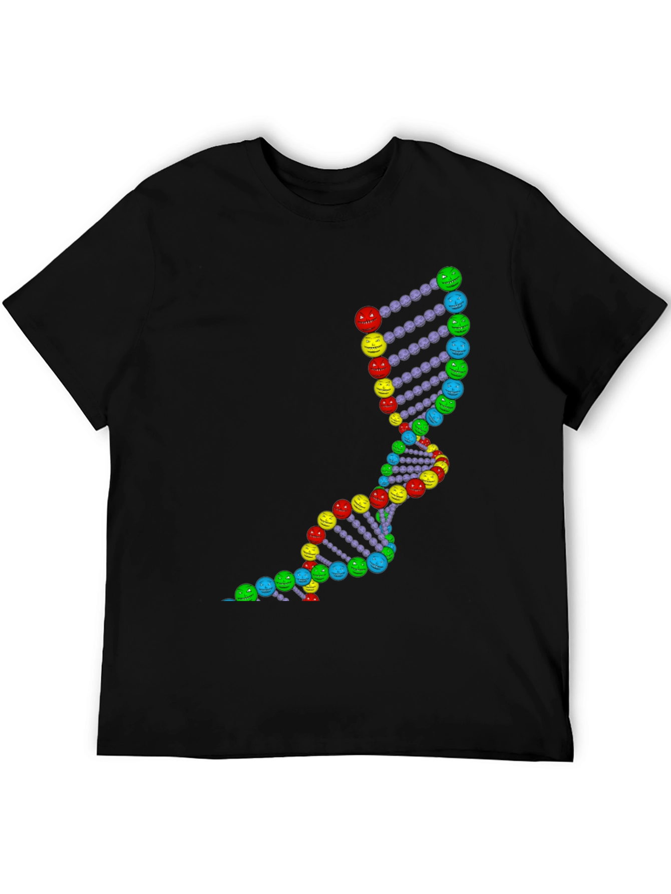 DNA Smile Face T-Shirt - Science Humor Tee