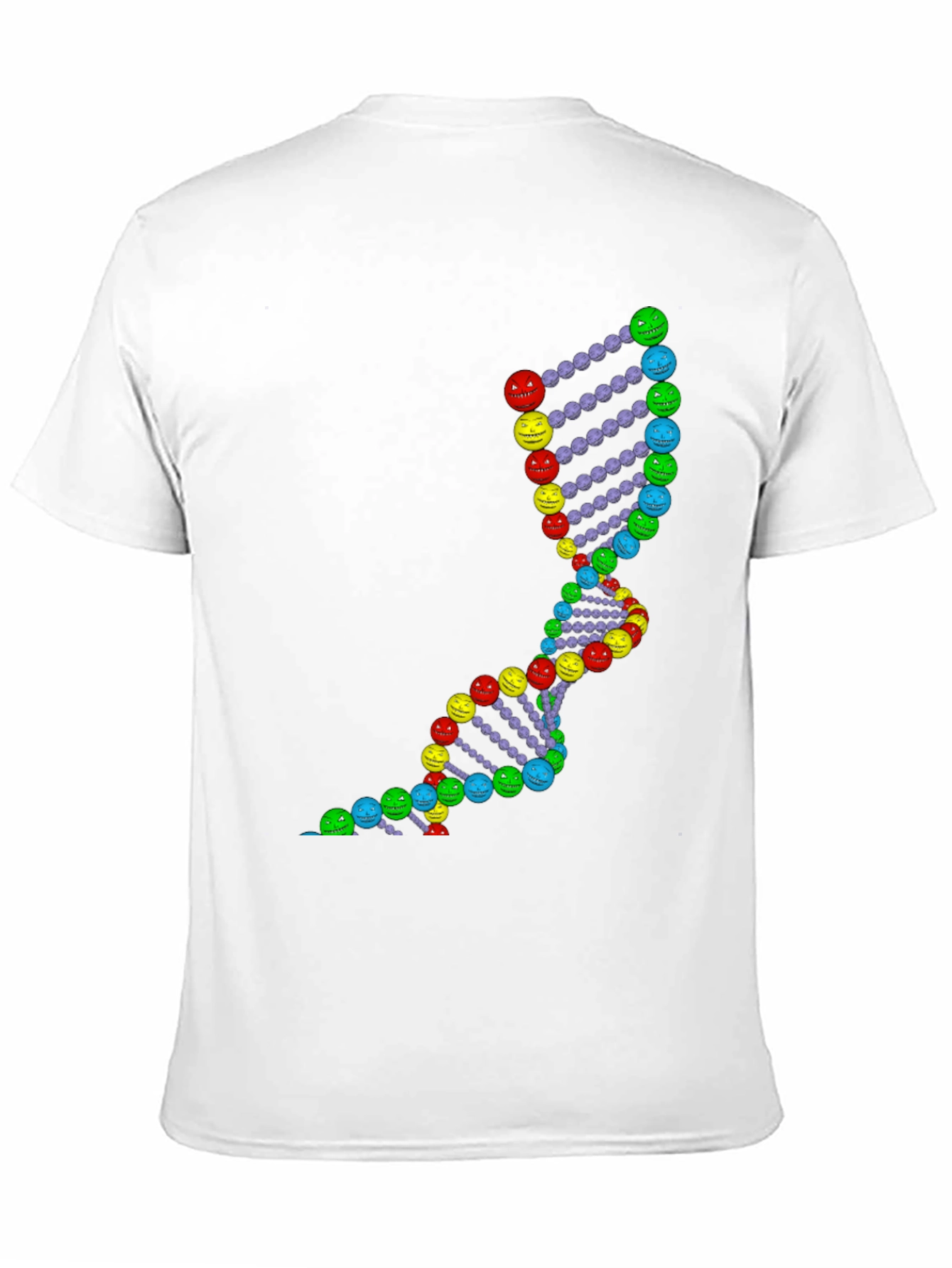 DNA Smile Face T-Shirt - Science Humor Tee