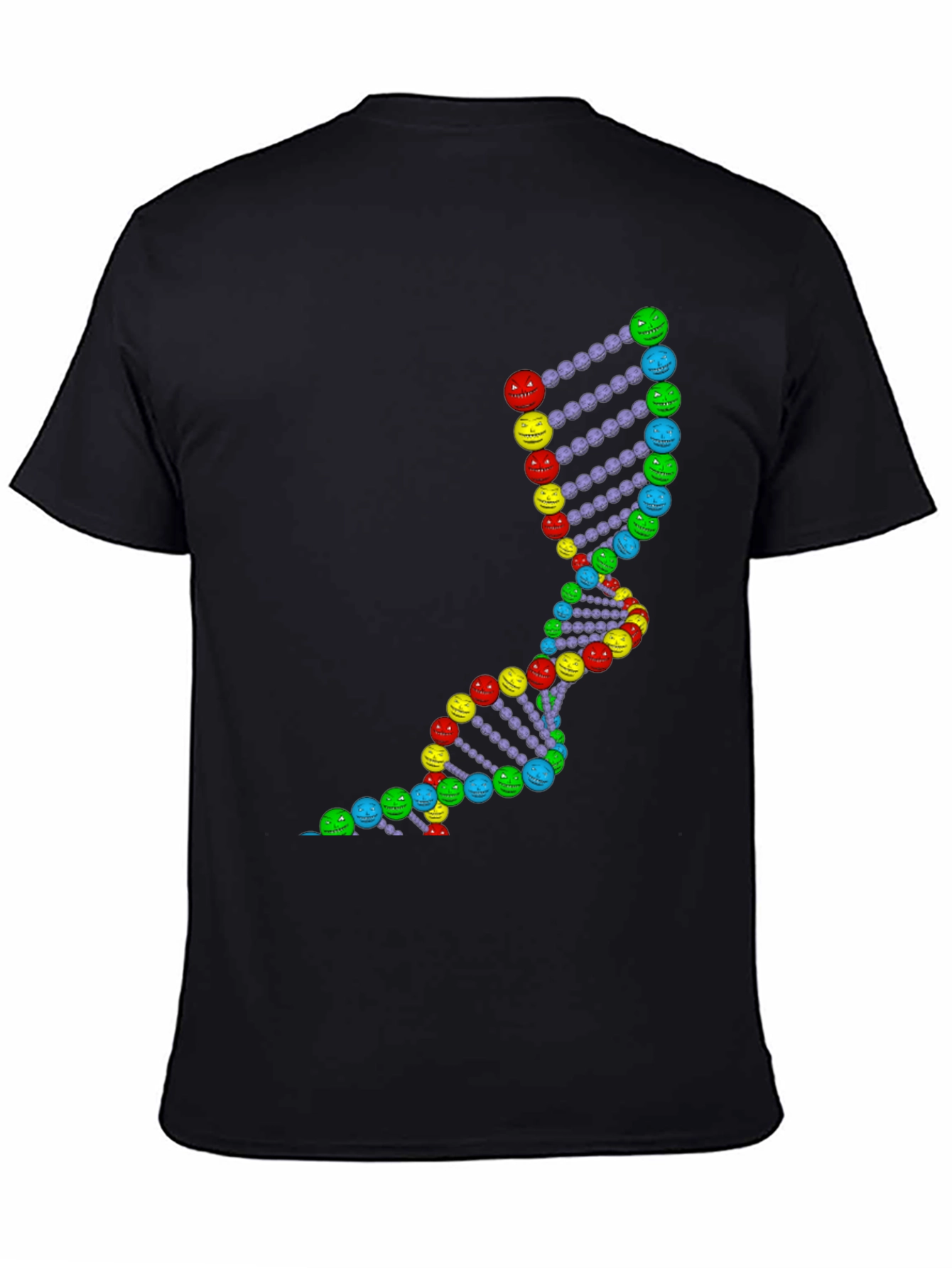 DNA Smile Face T-Shirt - Science Humor Tee