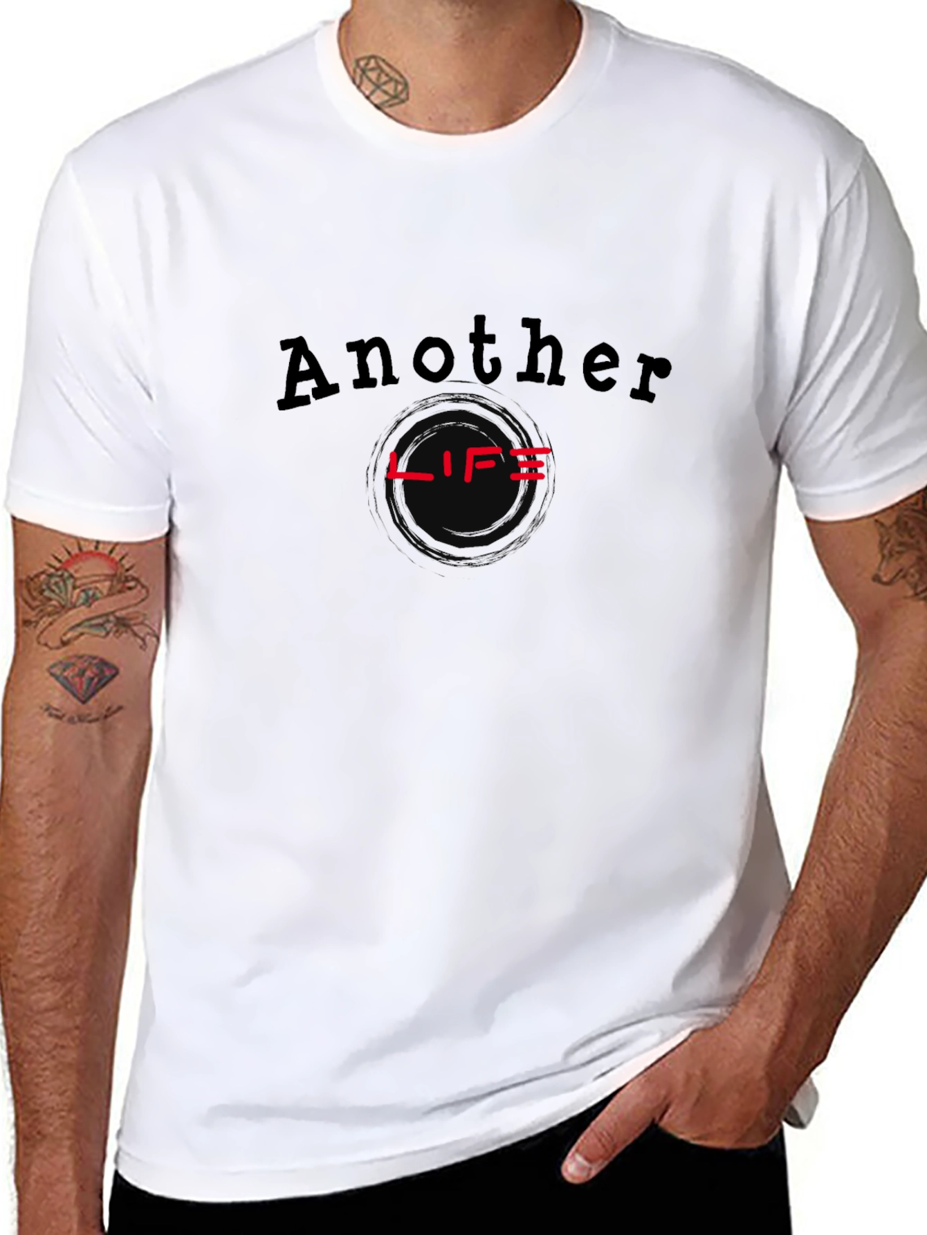 Another Life Graphic Tee - Stylish Comfort