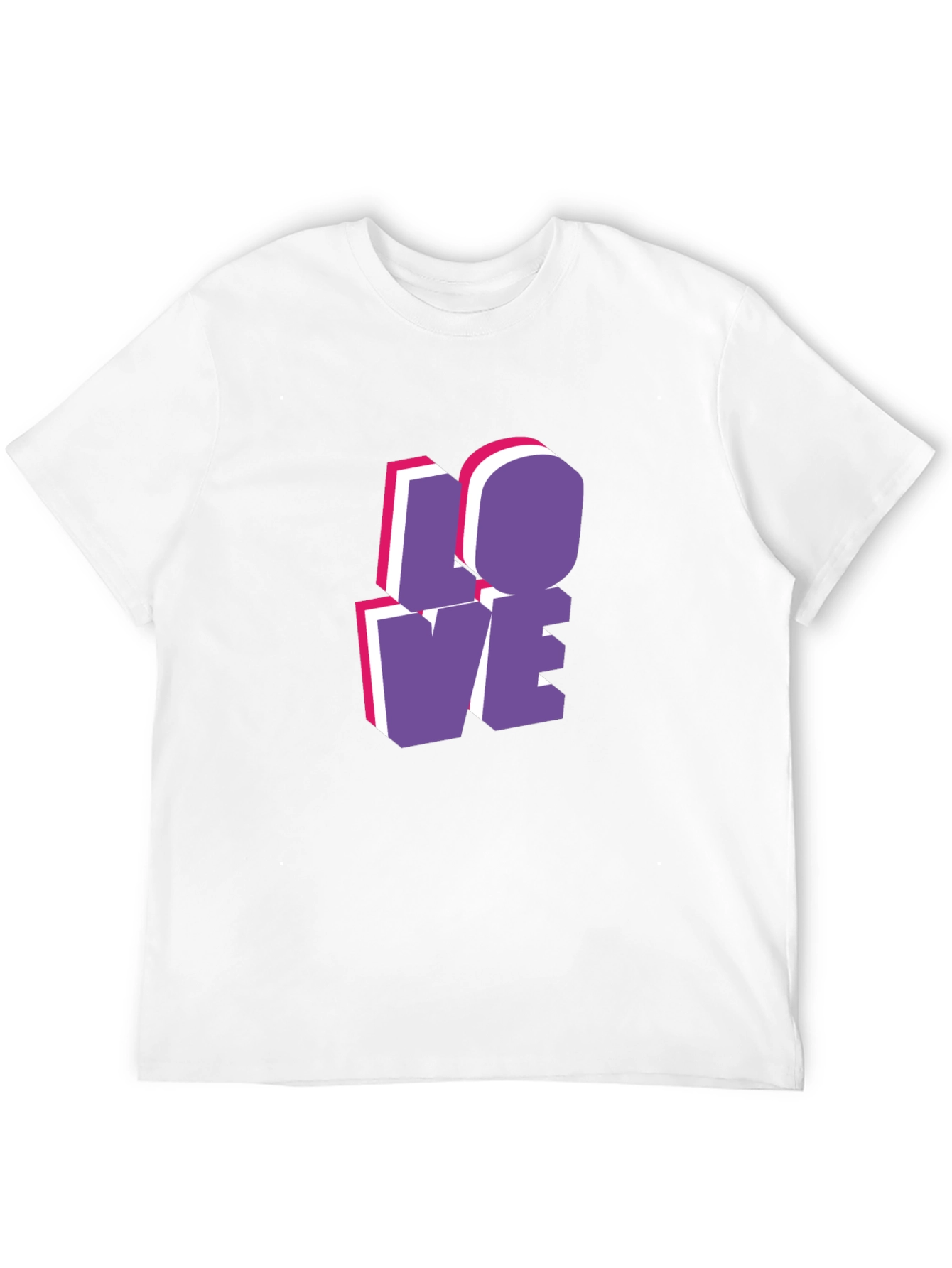 Stylish LOVE Graphic T-Shirt - Casual Wear