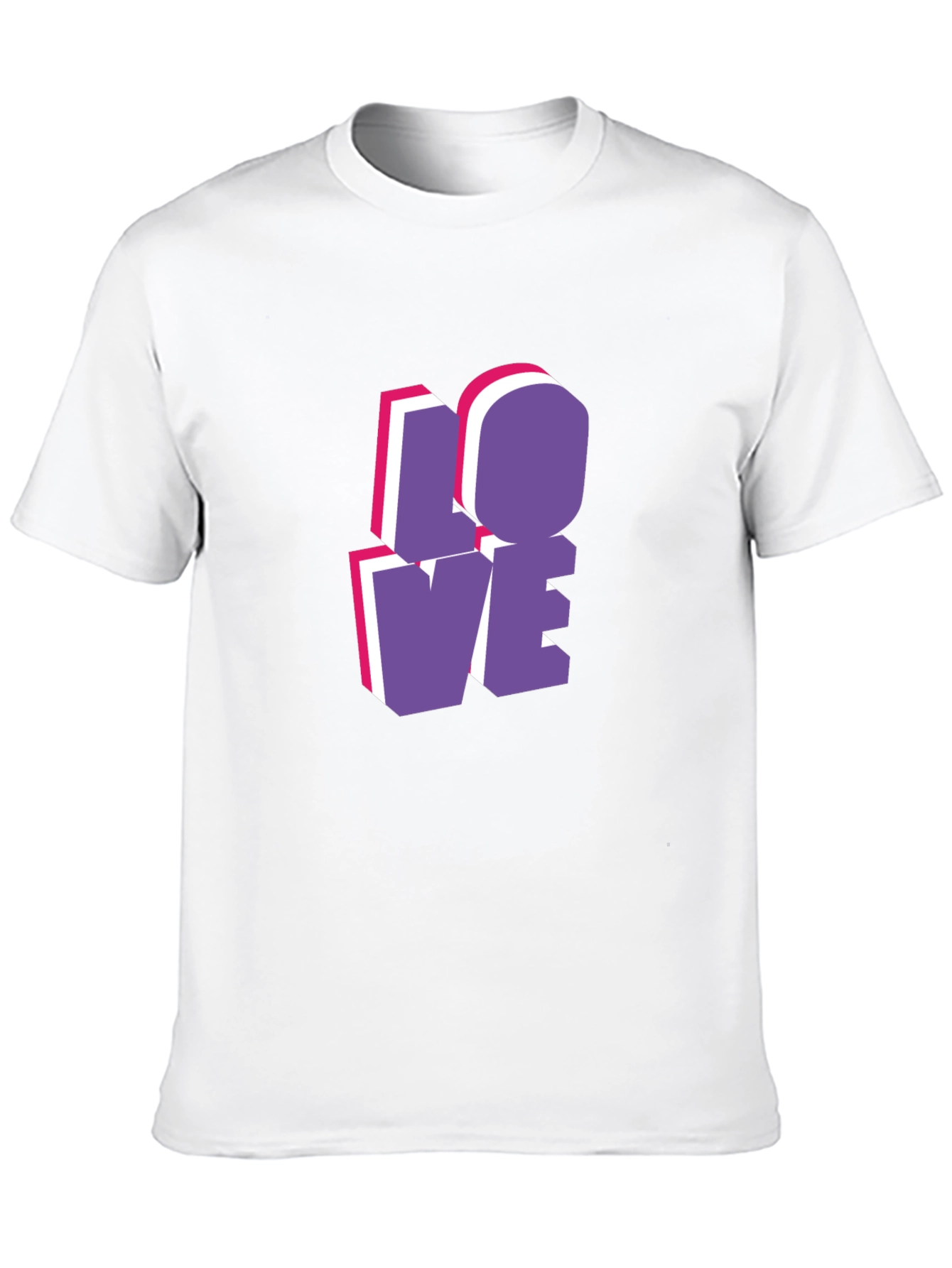 Stylish LOVE Graphic T-Shirt - Casual Wear