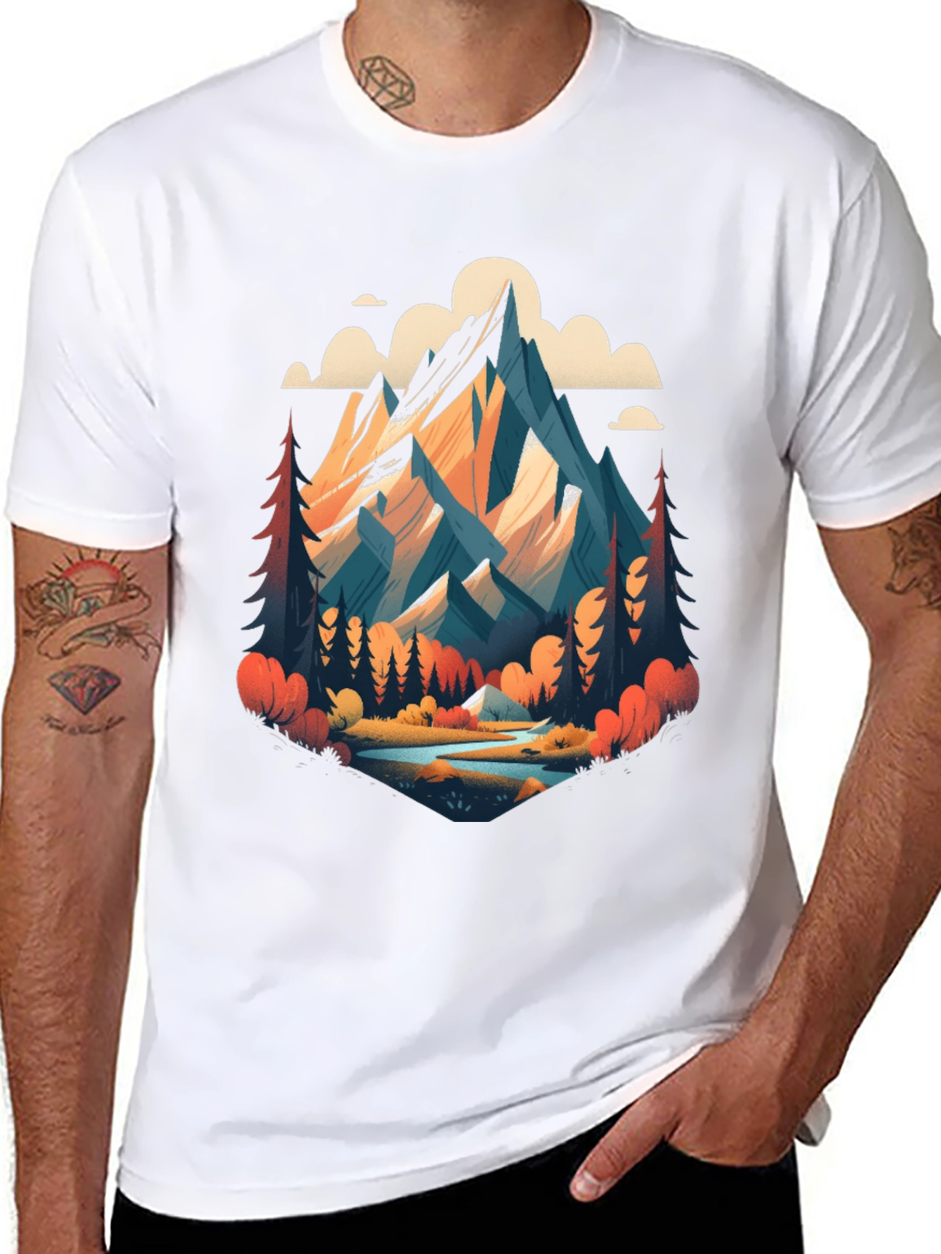 Mountain Adventure Graphic Tee