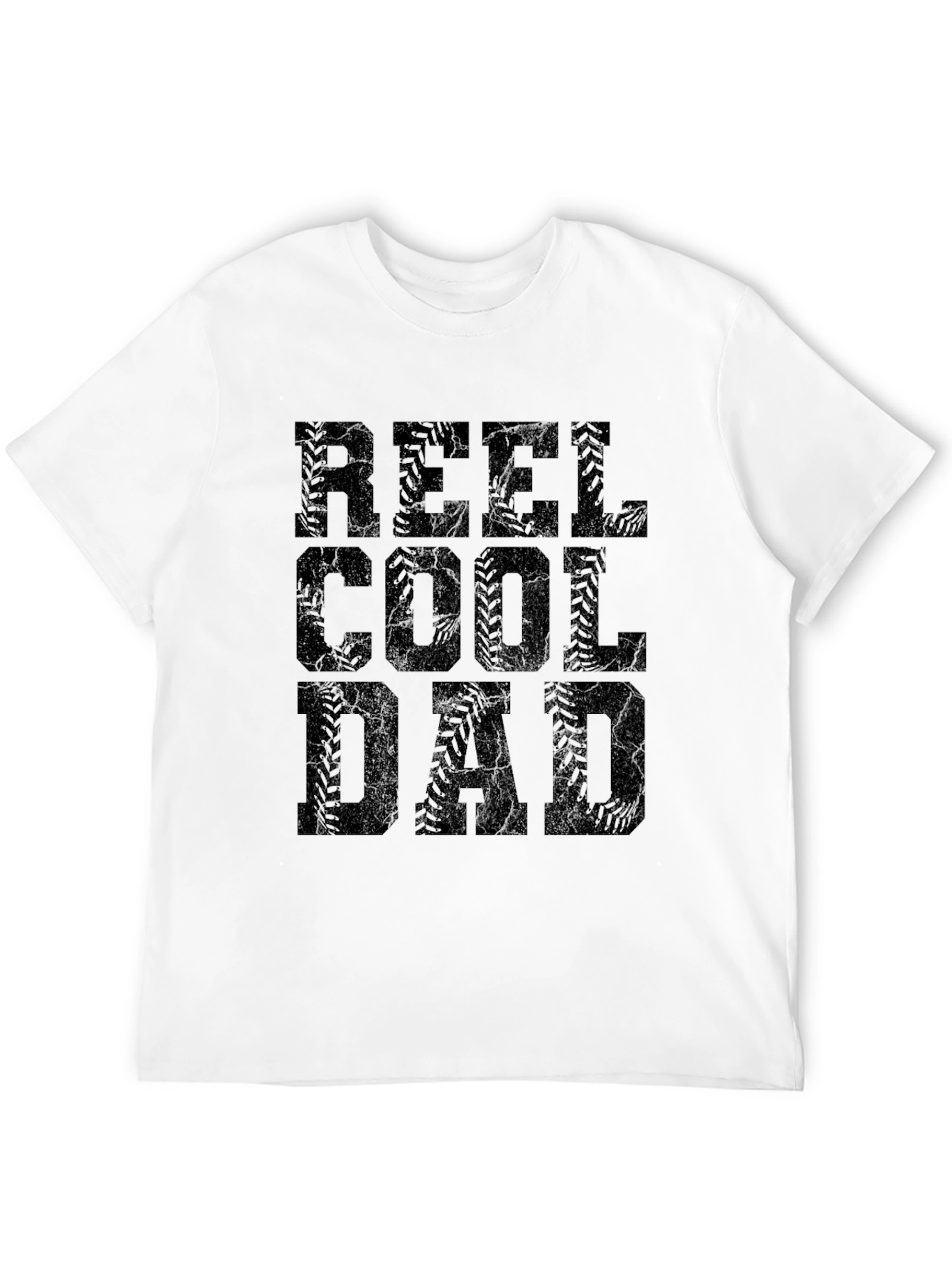 Reel Cool Dad Graphic Tee - Black
