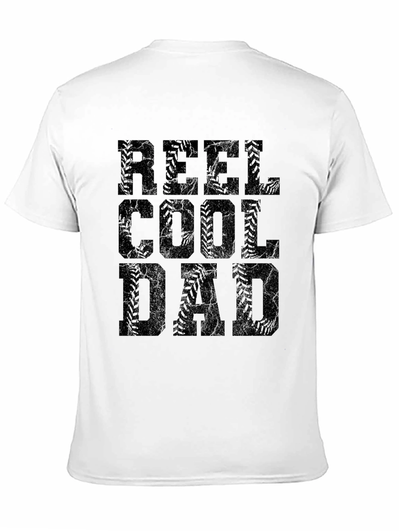 Reel Cool Dad Graphic Tee - Black