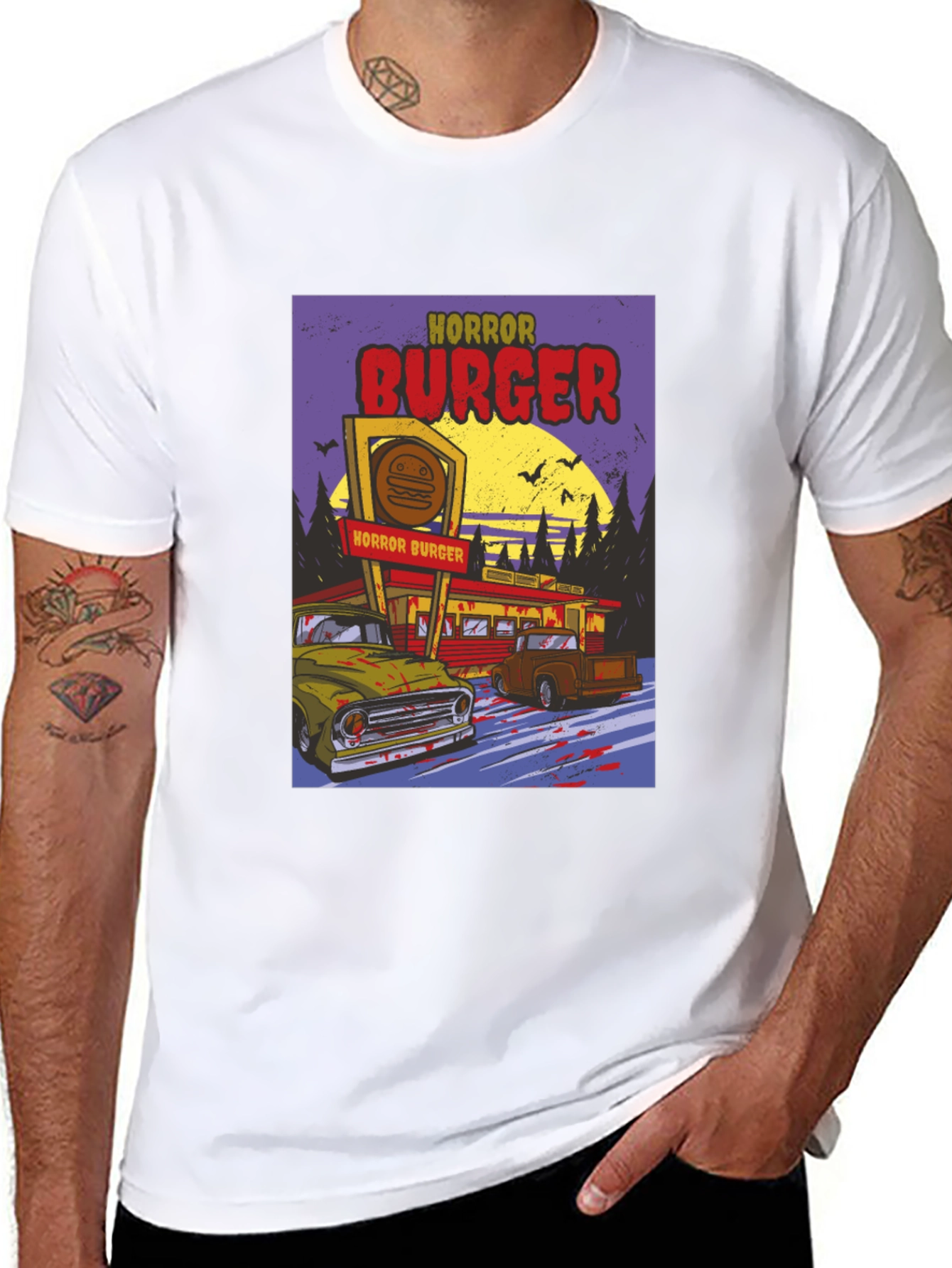 Horror Burger Graphic Tee