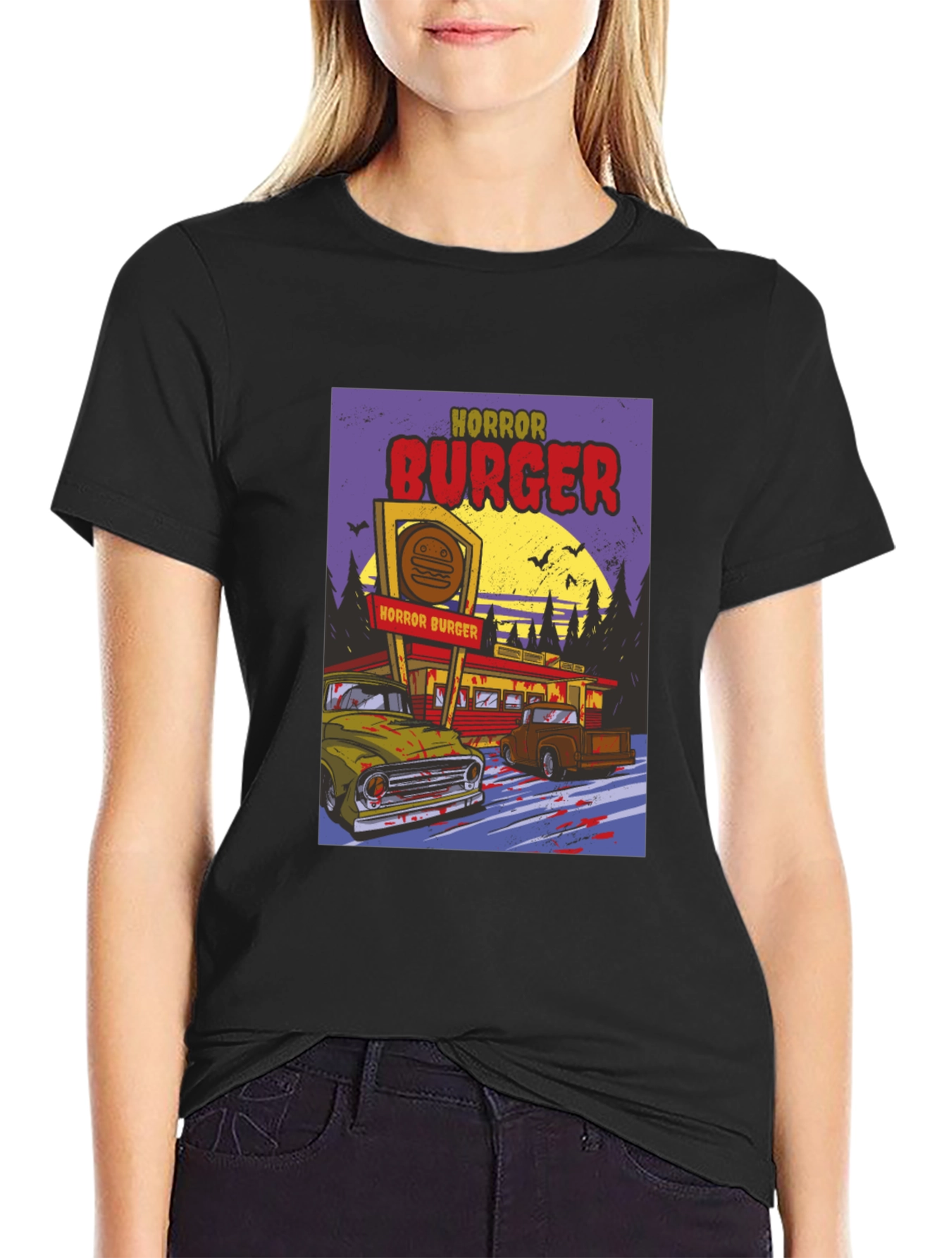Horror Burger Graphic Tee